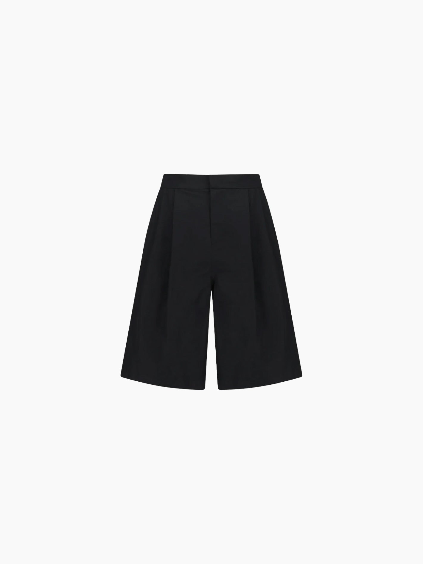 Two Tuck Wide Pants Black