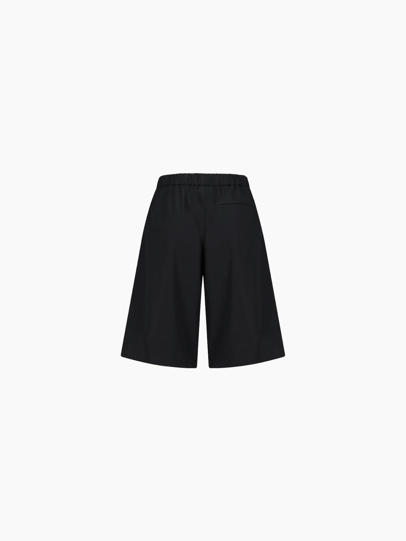 Two Tuck Wide Pants Black