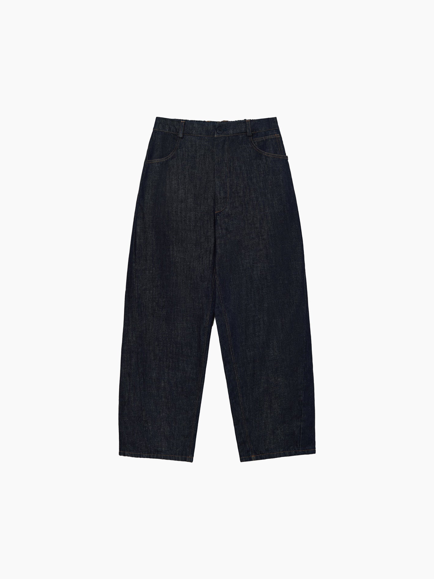 Denim Straight Pants Indigo