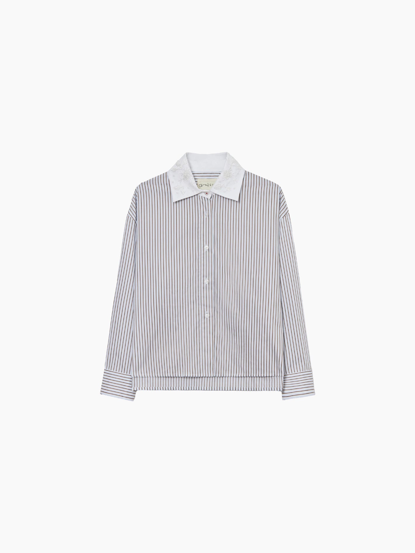 Embellished Striped Shirt