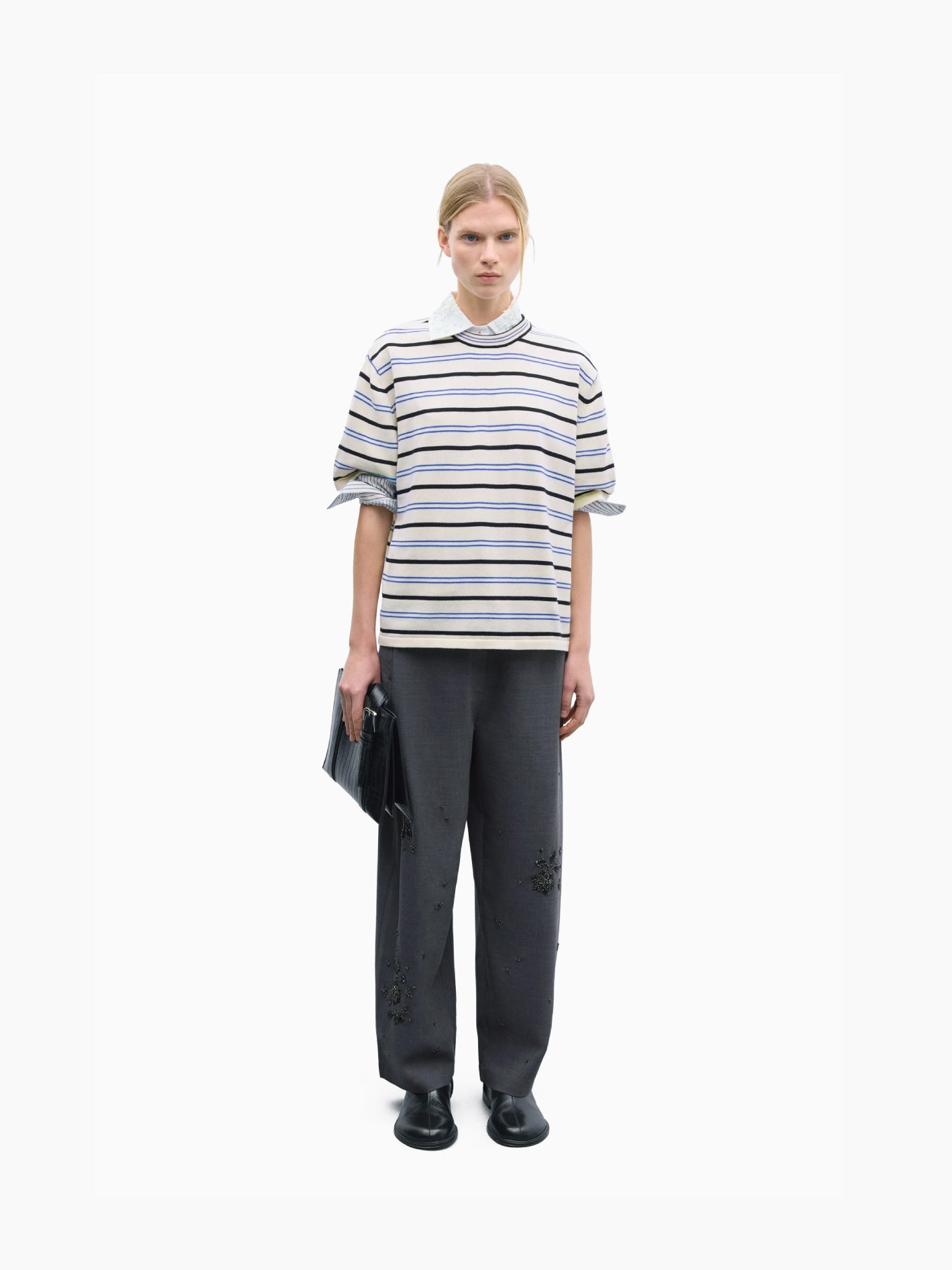 Organic Cotton Striped T-Shirt