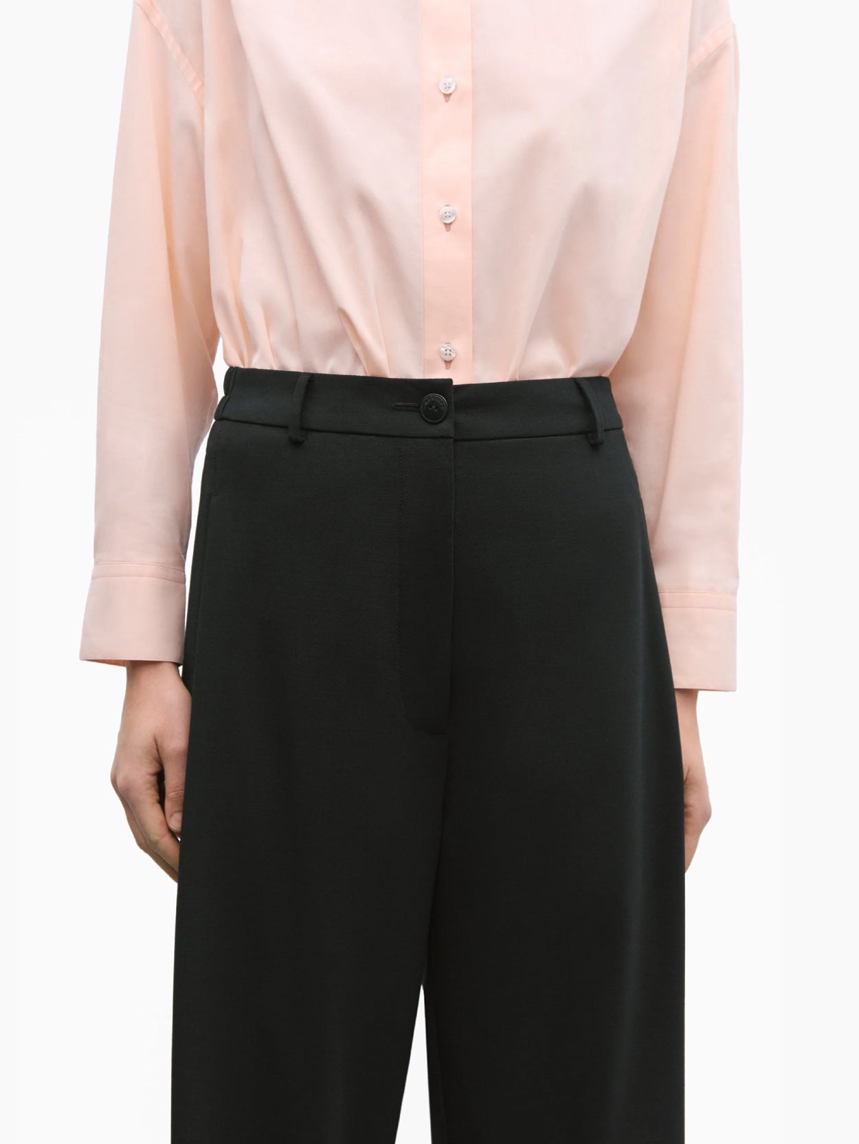 Wide Leg Pants Black