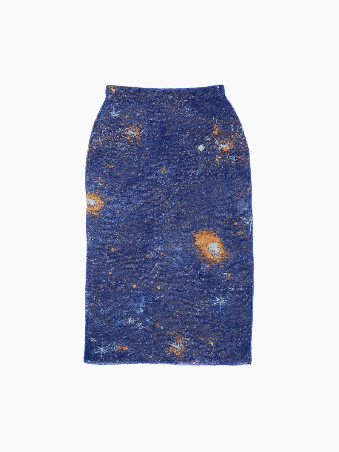 Galaxy Skirt Navy Bielo