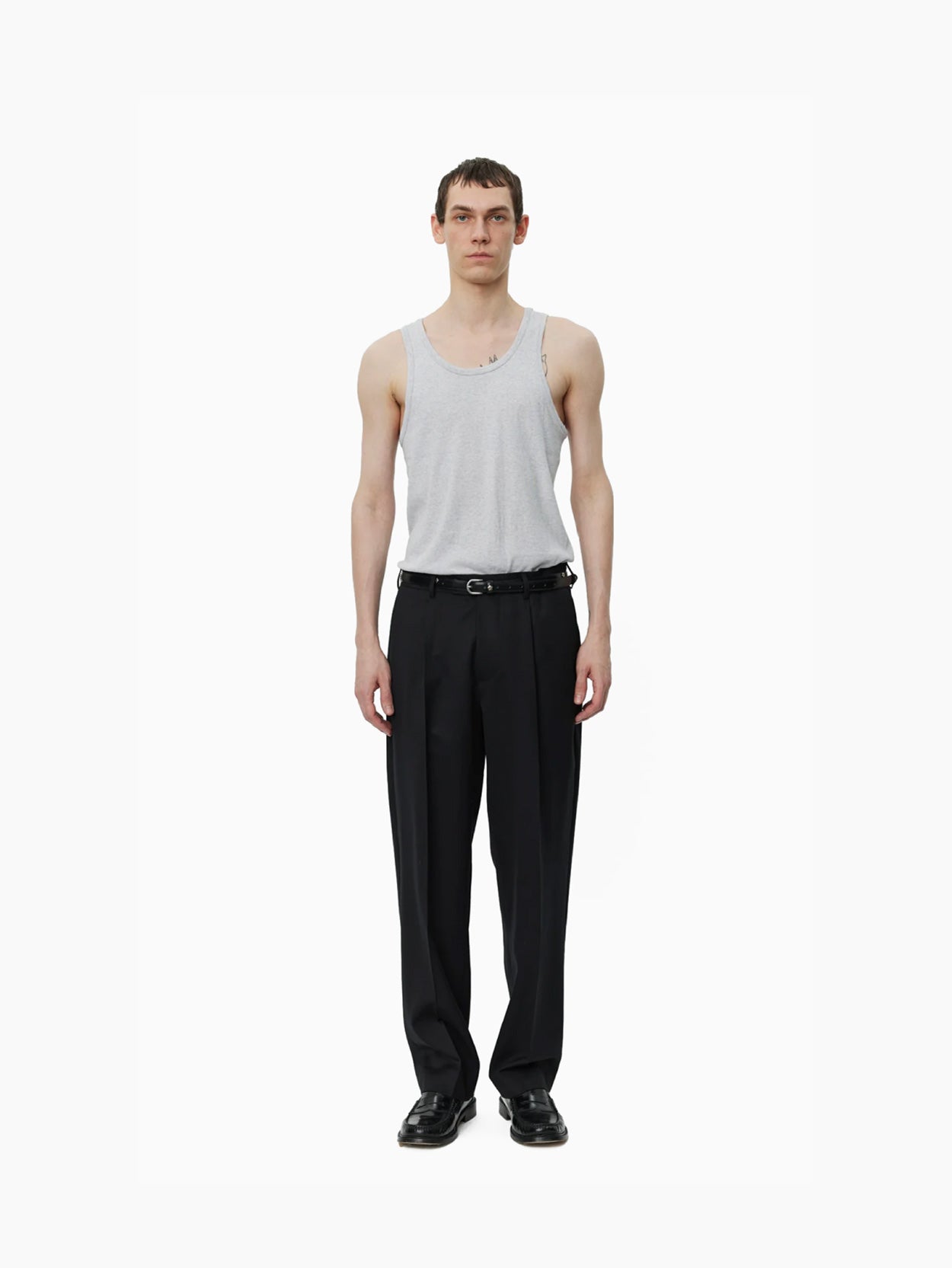 Formal Trousers Black Wool - Bassal Store