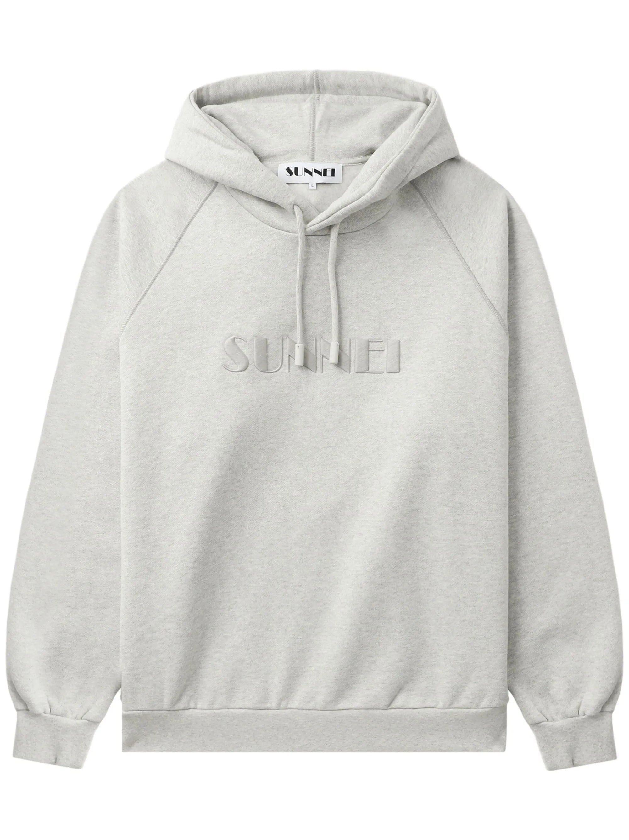Hoodie Light Grey Melange
