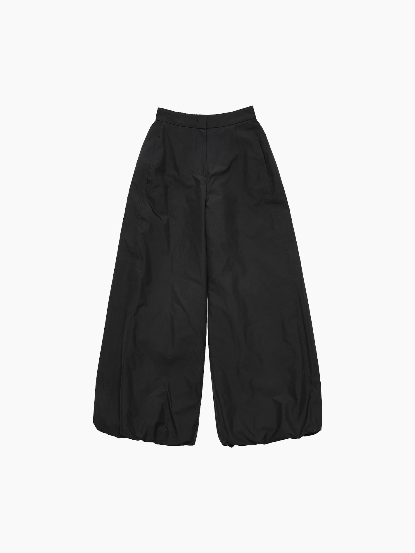 Balloon Banding Pants Black