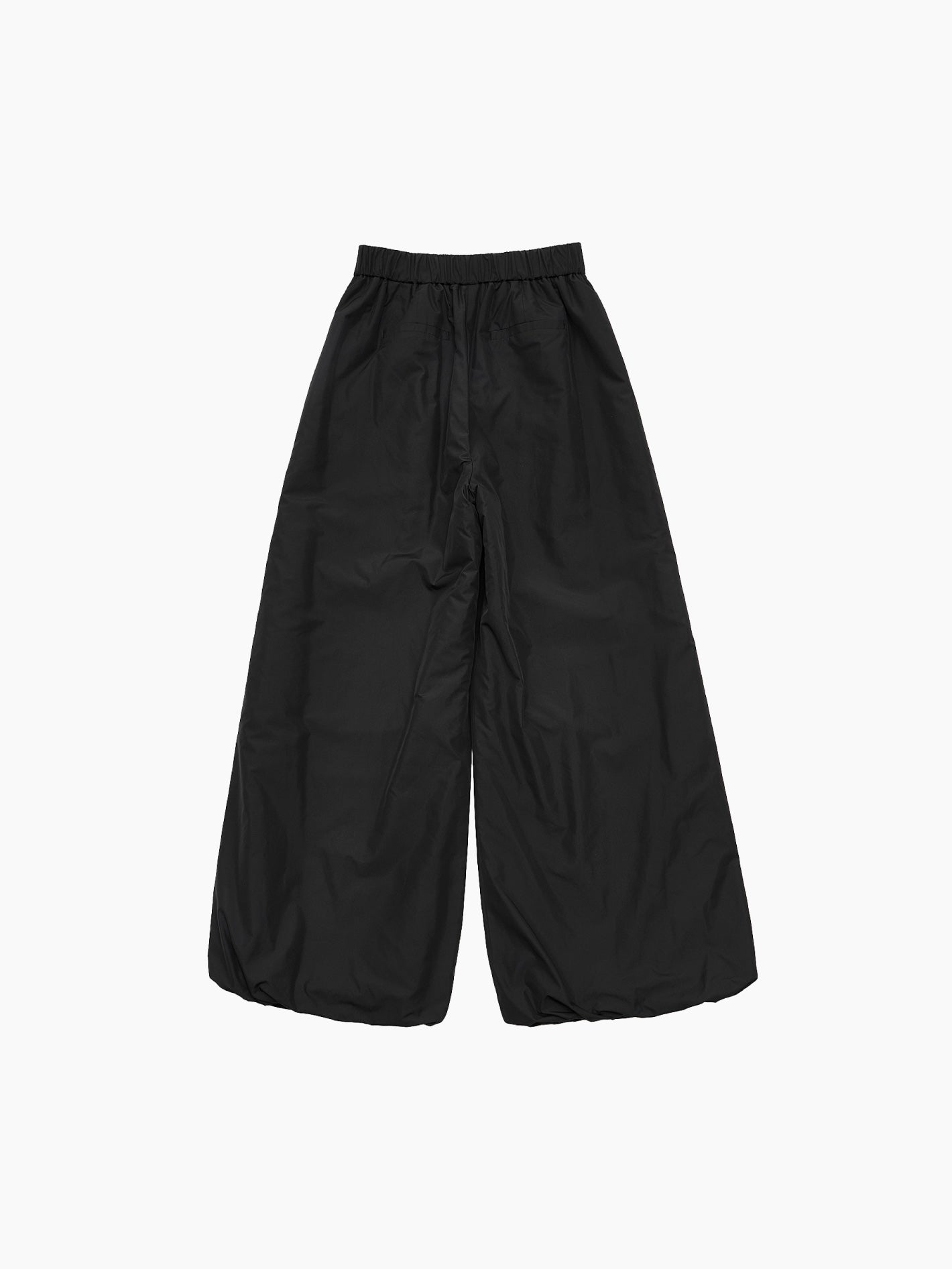 【BAON】[unisex] Aim Banding Balloon Pants Balloon Banding Pants Black - Bassal Store
