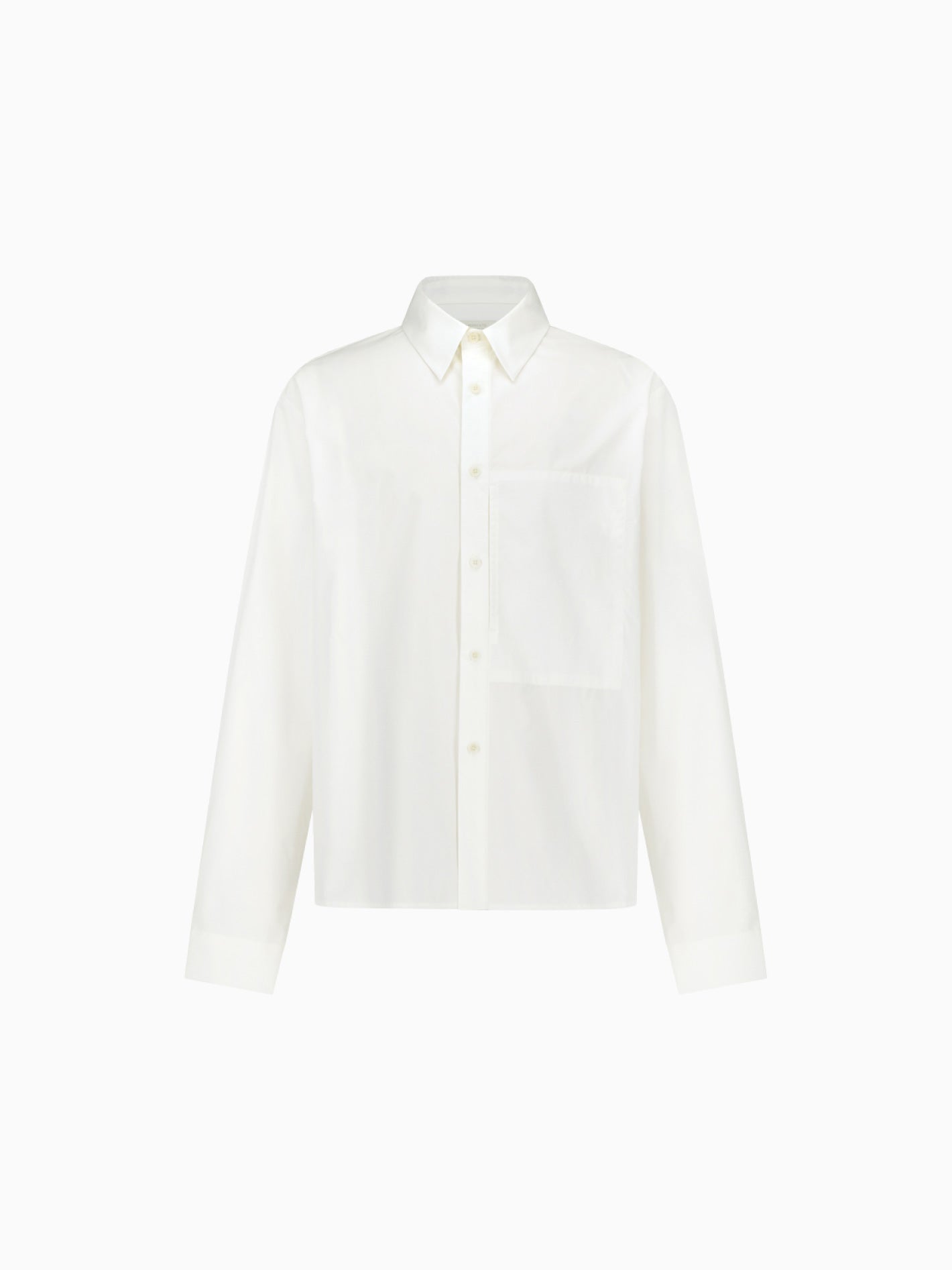 Basic Pocket Shirt Ivory