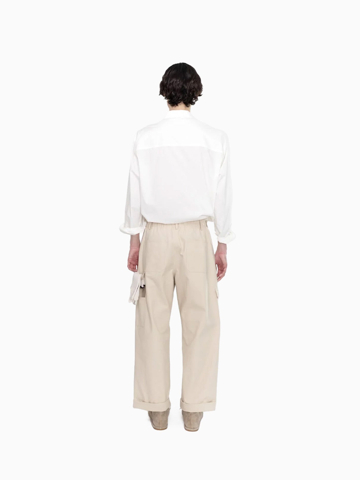 Basic Pocket Shirt Ivory