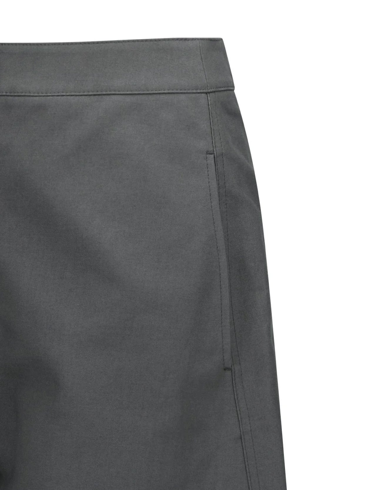 Curved Long Pants Charcoal