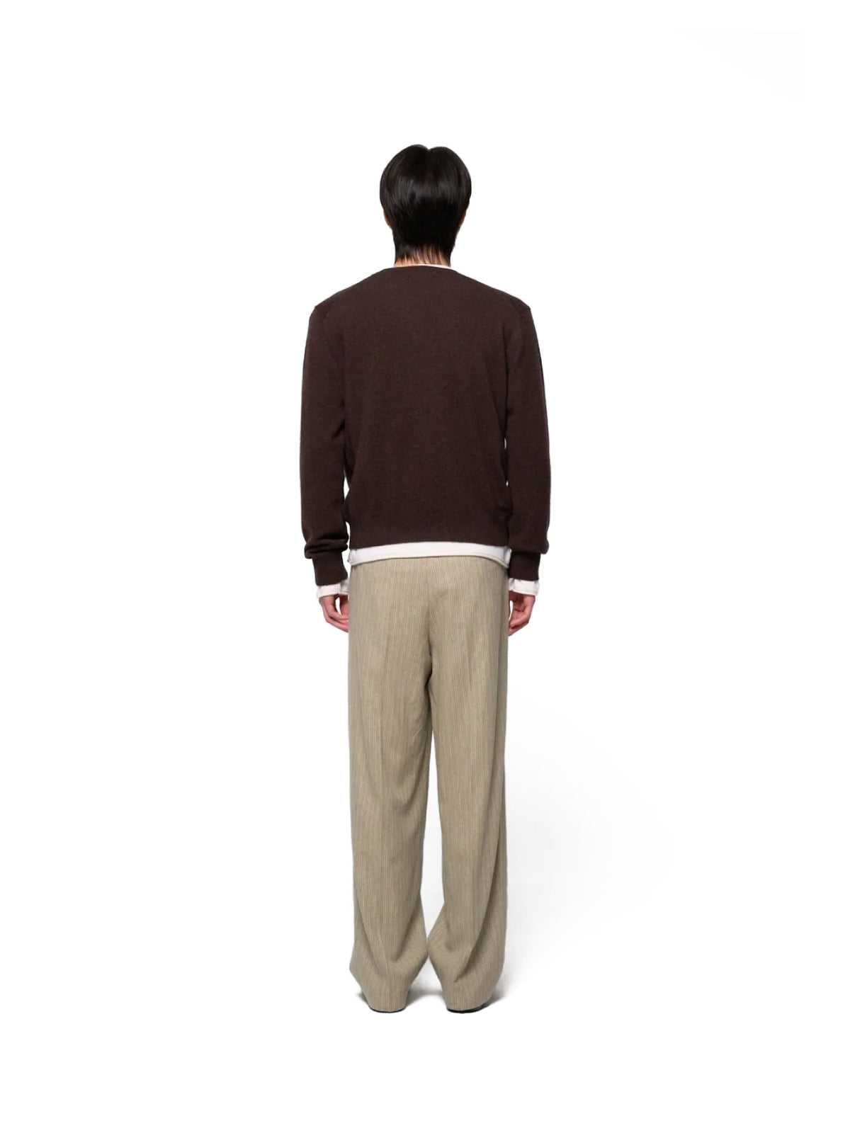 Cashmere Crewneck Knit Brown