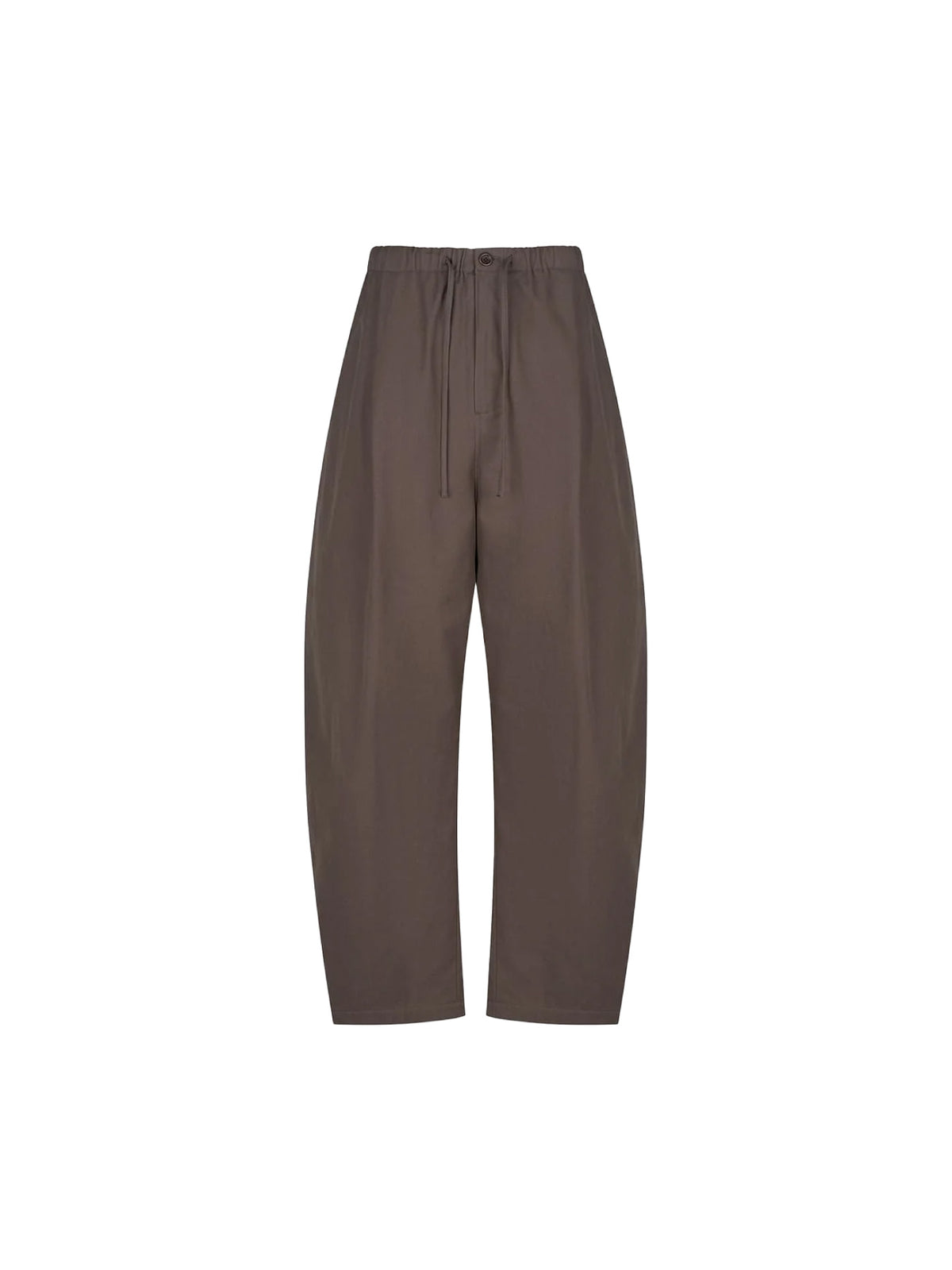 Cotton Banding Pants Brown