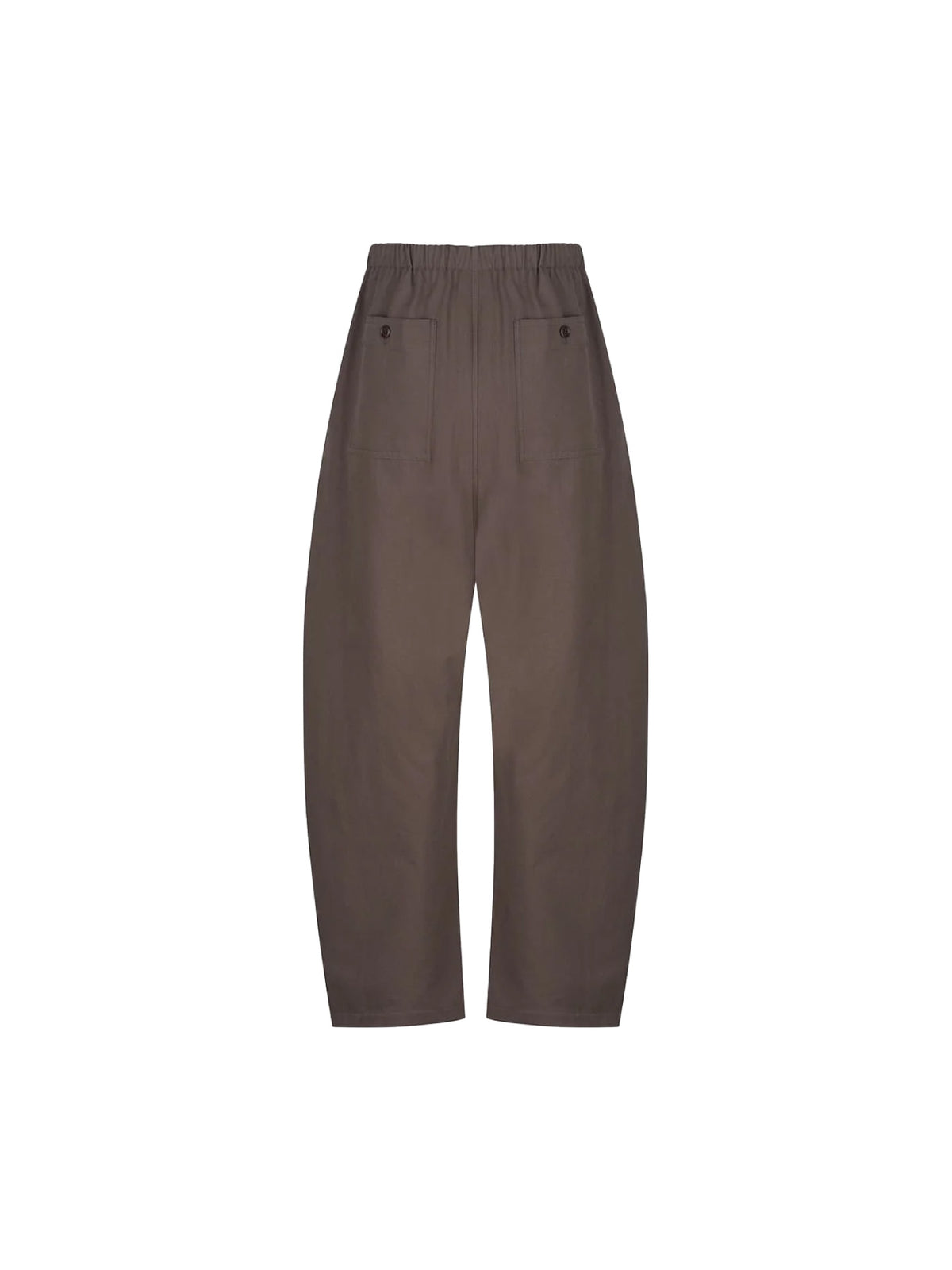 Cotton Banding Pants Brown