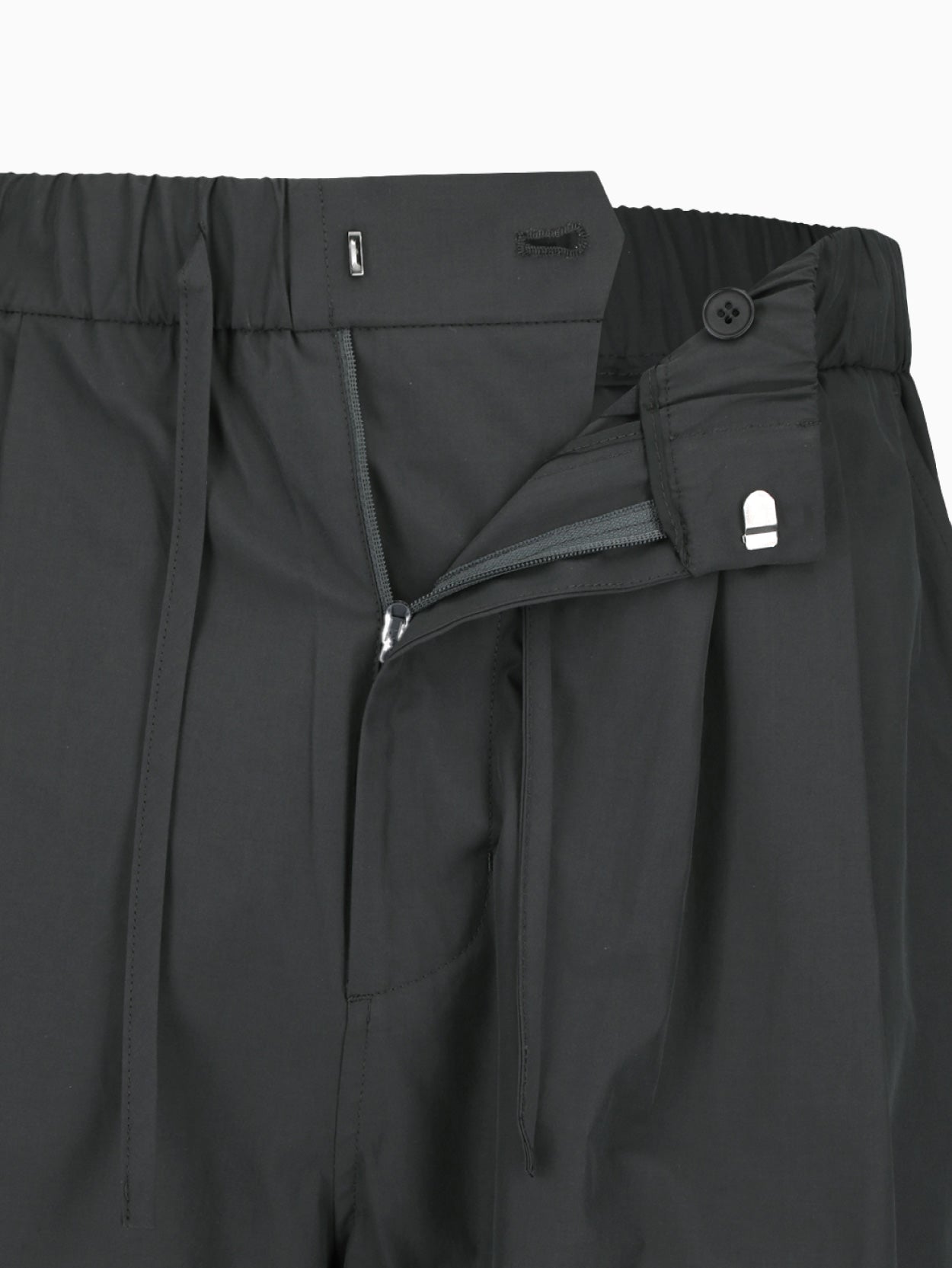 Drawstring Pants Charcoal