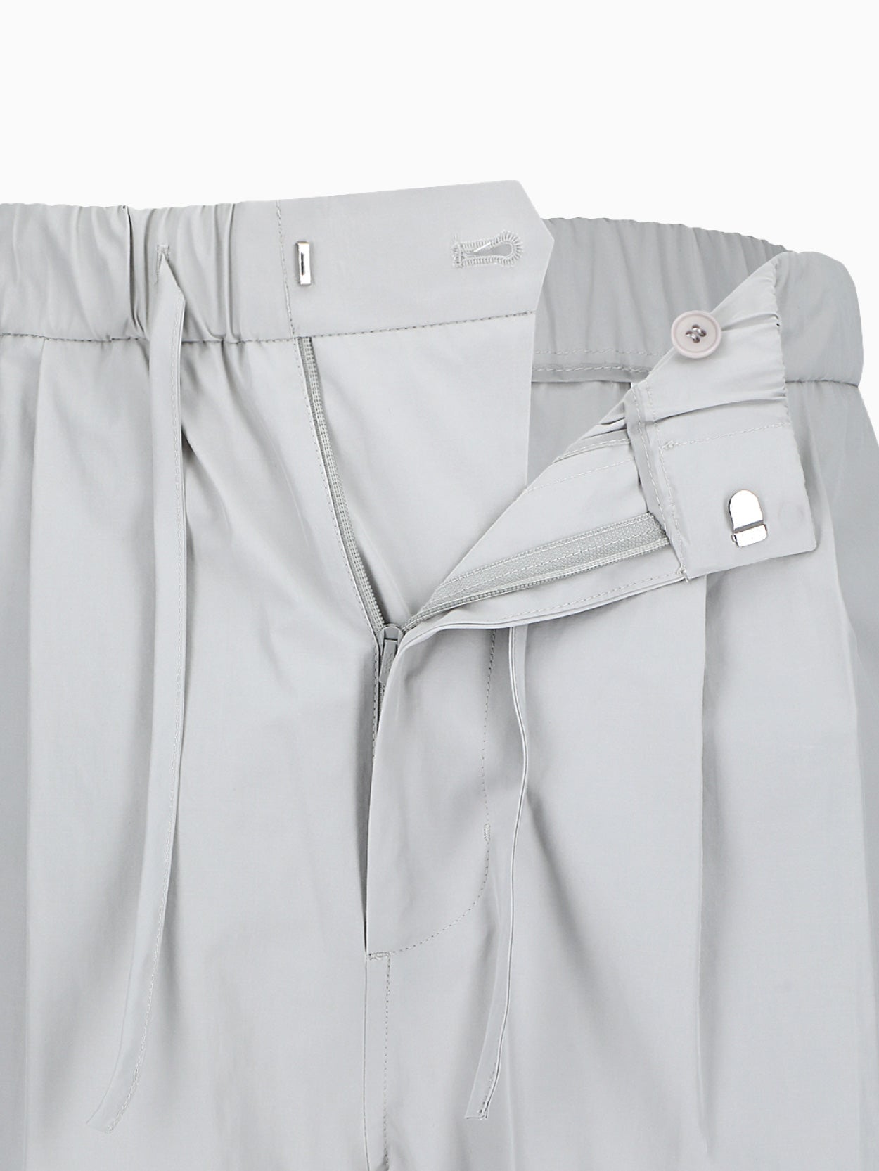 Drawstring Pants Grey