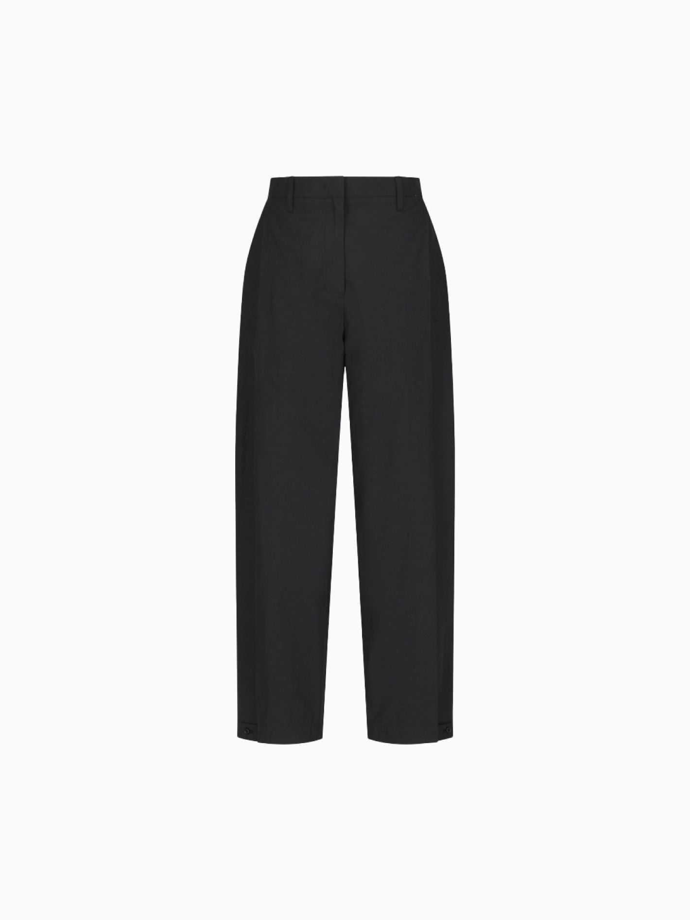 Button Garçonne Pants Black