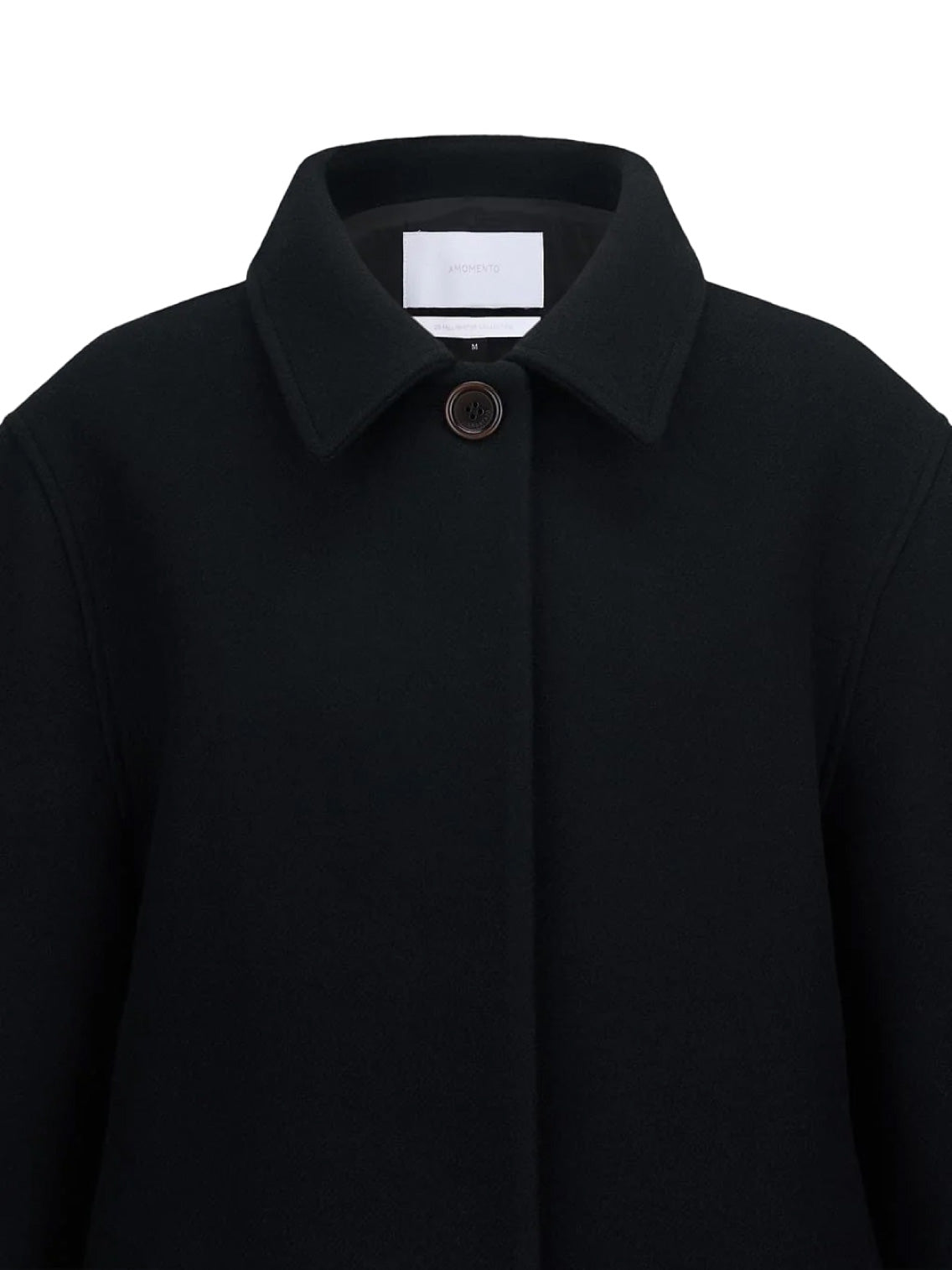 Hourglass Half Coat Black
