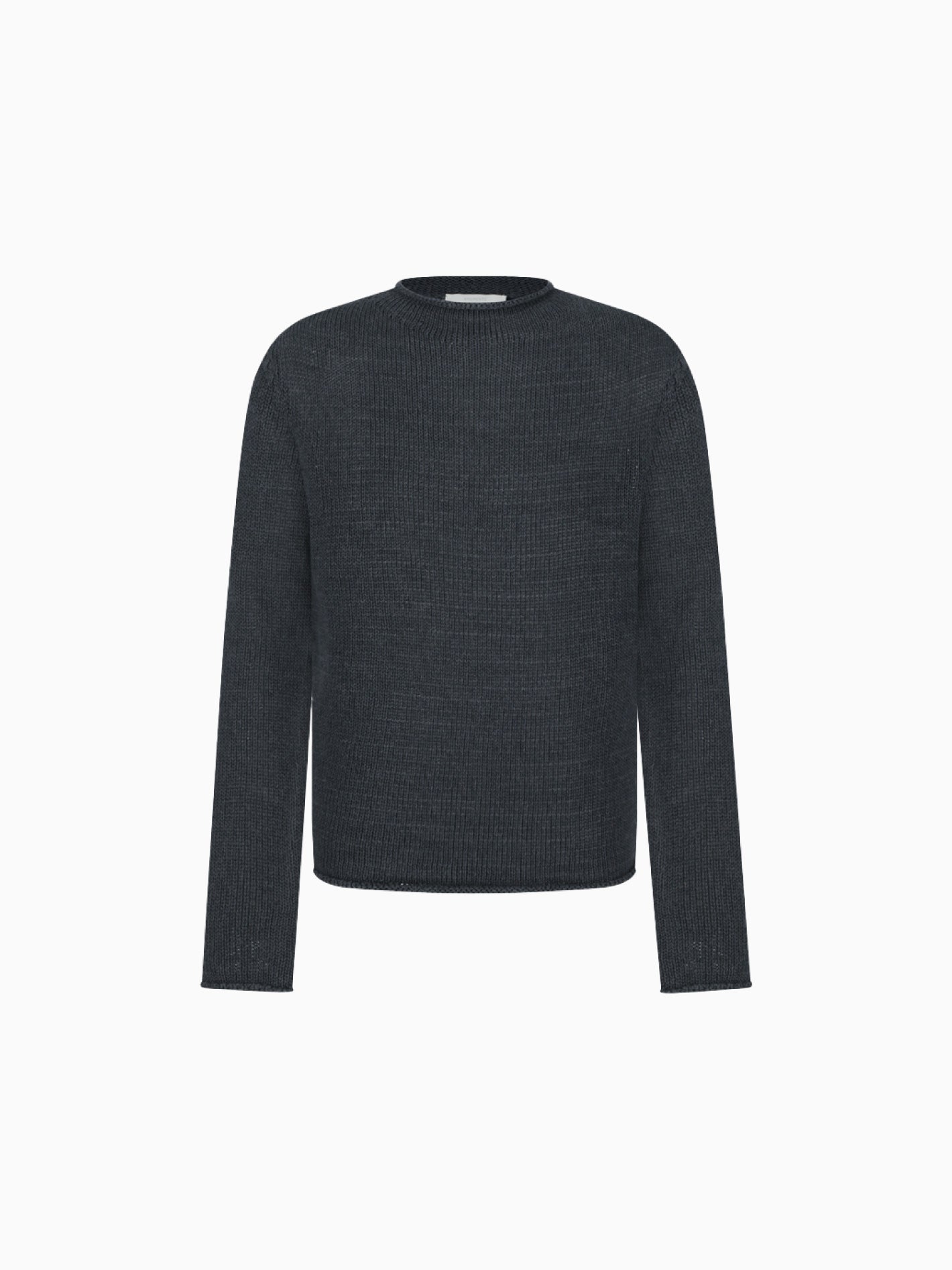 Paper Yarn Pullover Charcoal