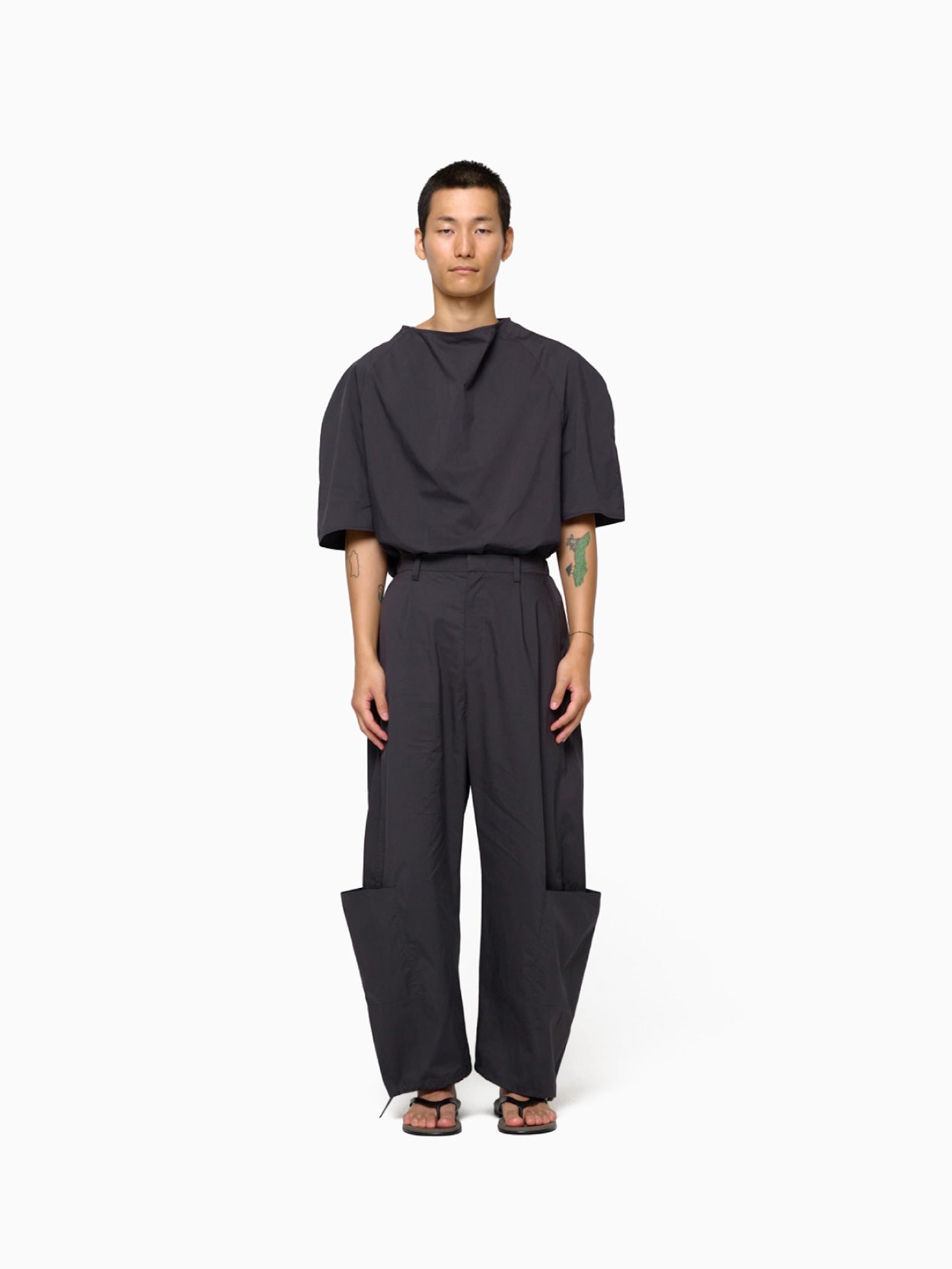 Pocket Work Pants Charcoal