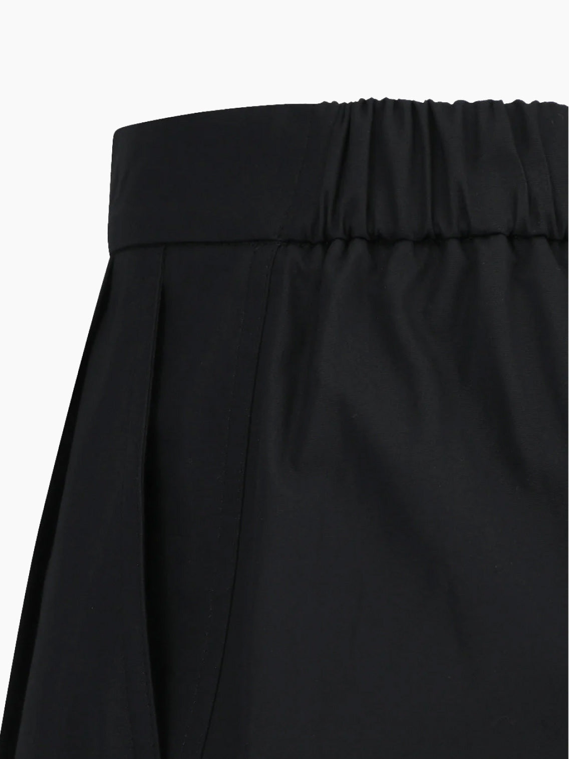 Two Tuck Wide Pants Black