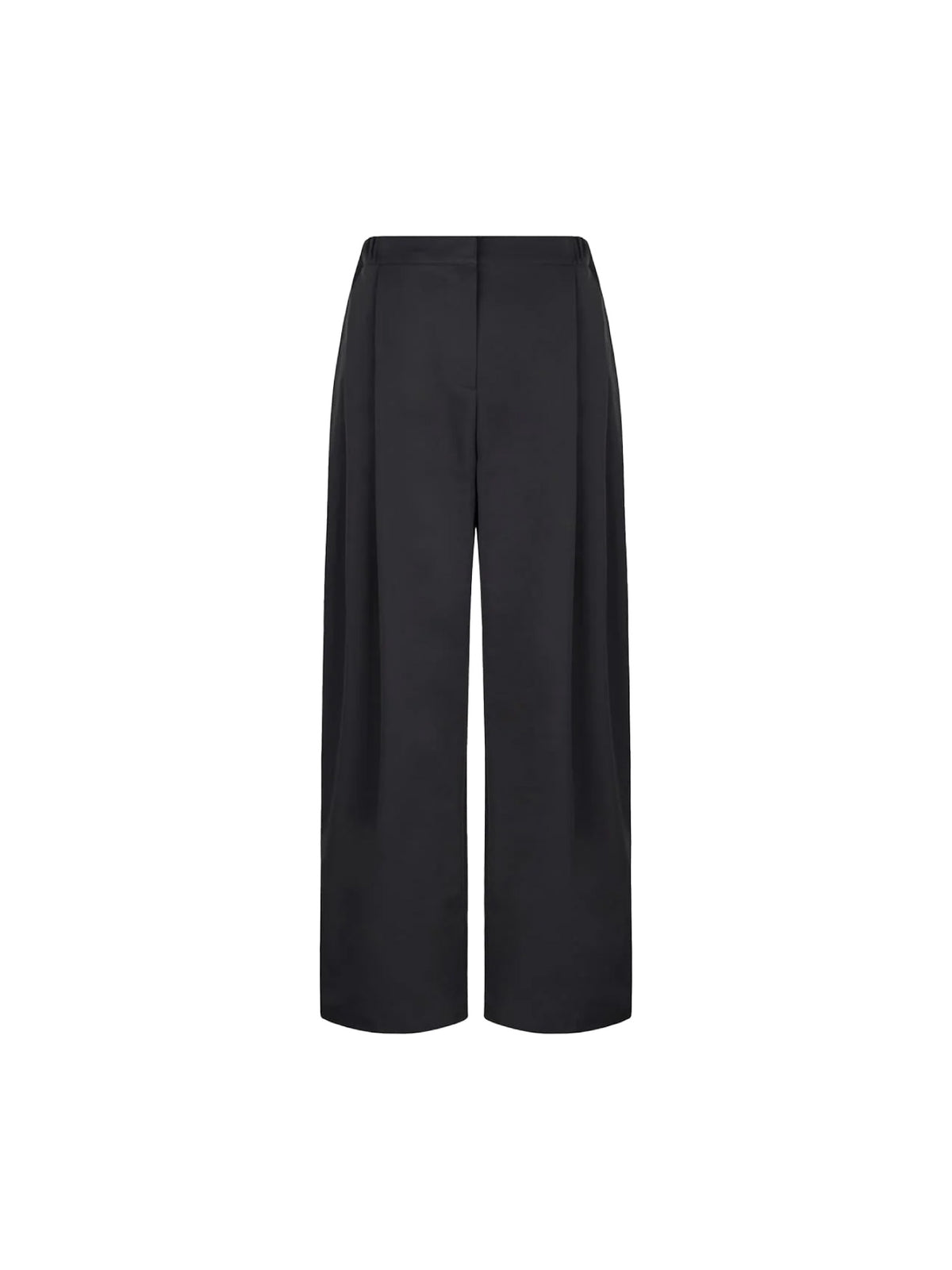 Two Tuck Balloon Pants Charcoal
