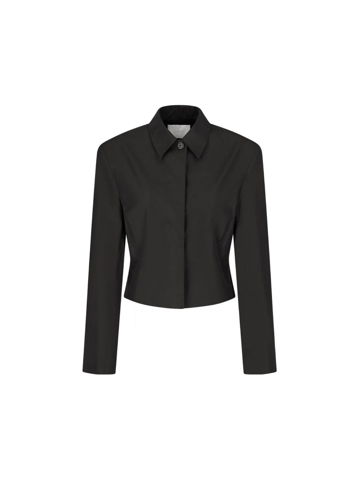 Silk Taffeta Jacket Black