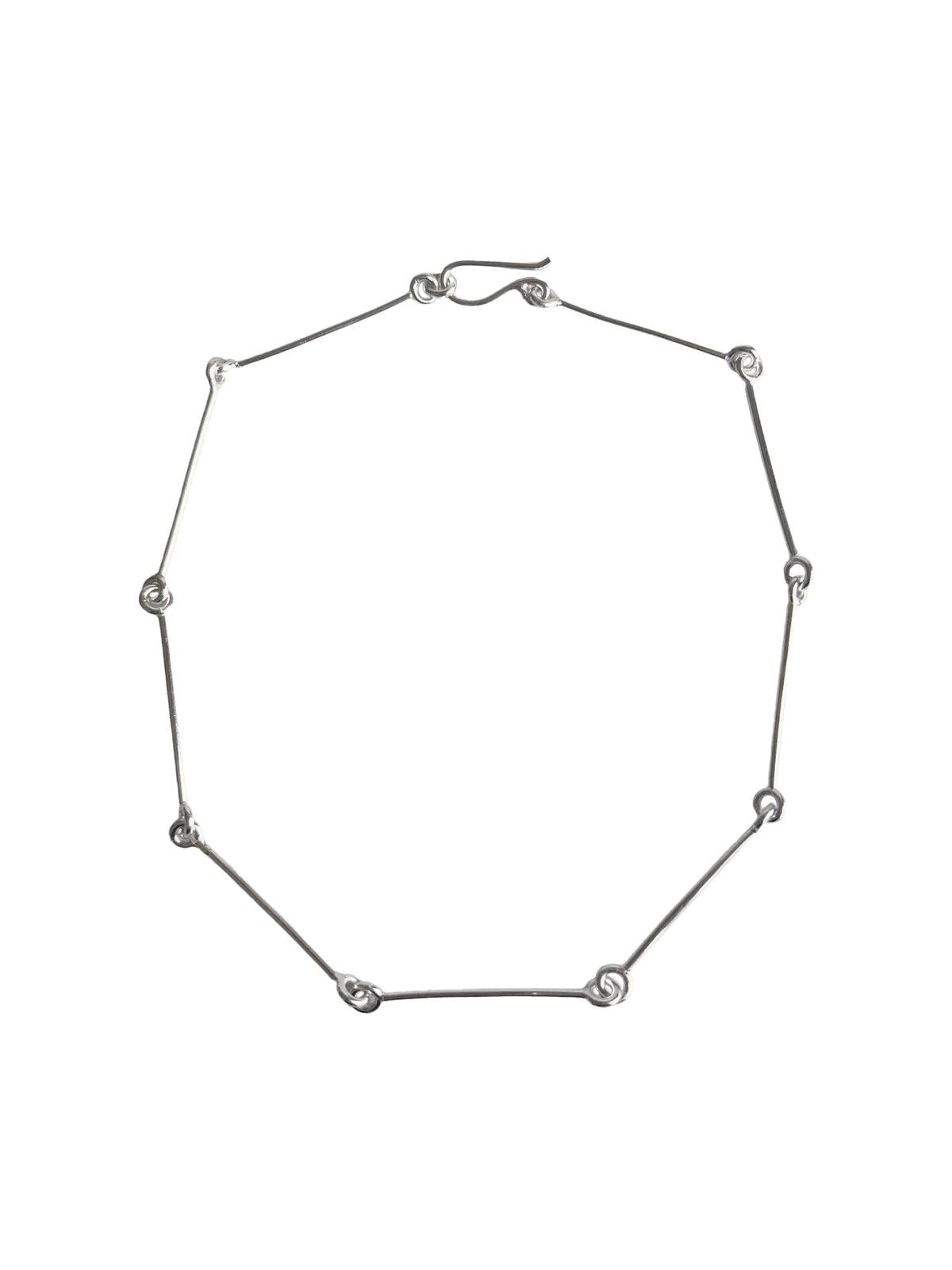 Articulated Silver Necklace