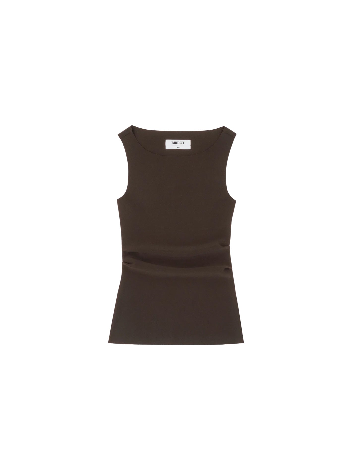 Drape Top Chocoa Brown