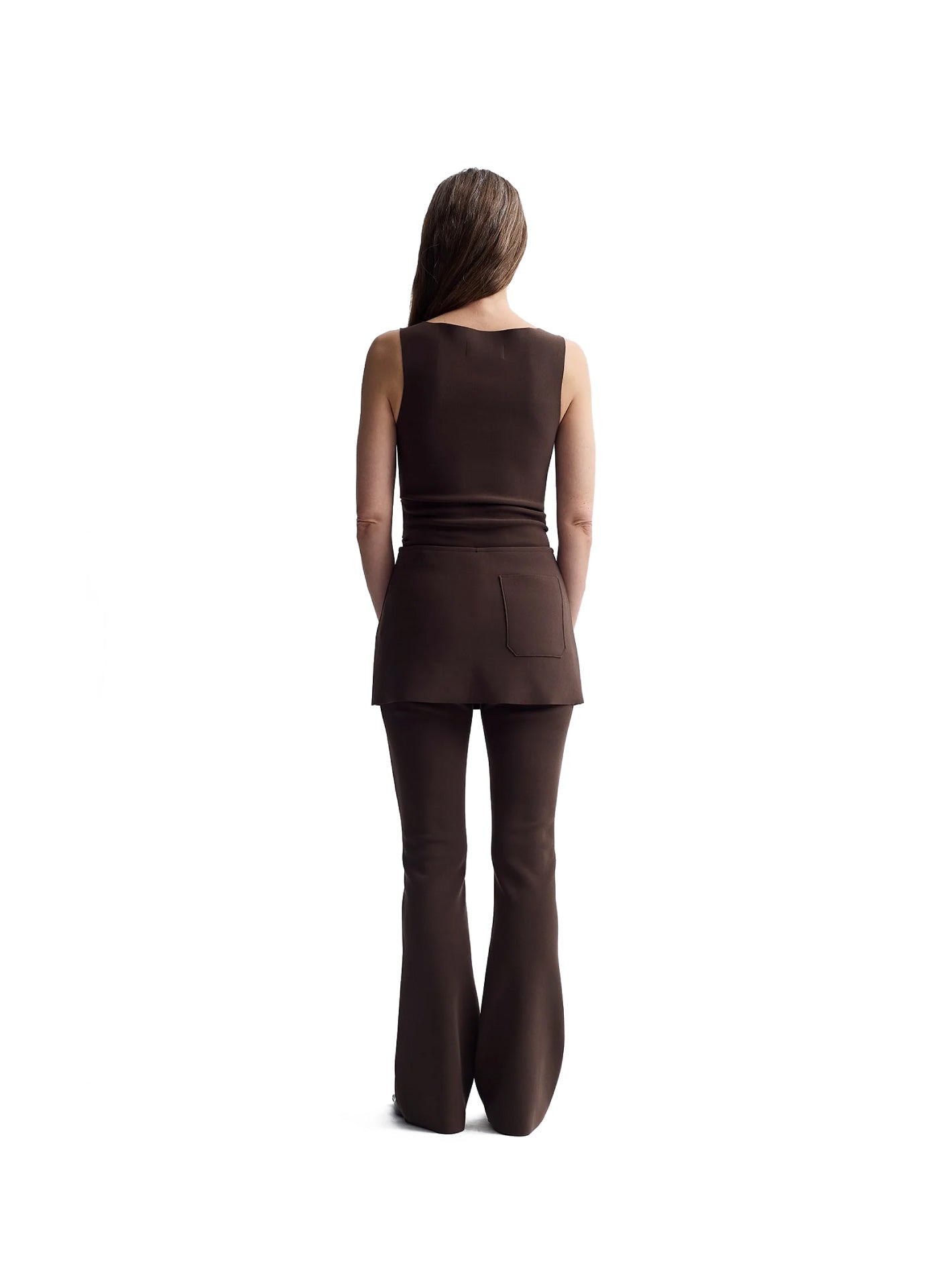 Drape Top Chocoa Brown