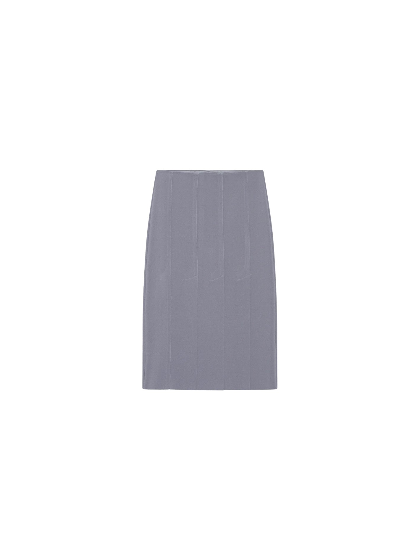 Front Lit H Skirt Lilac Grey
