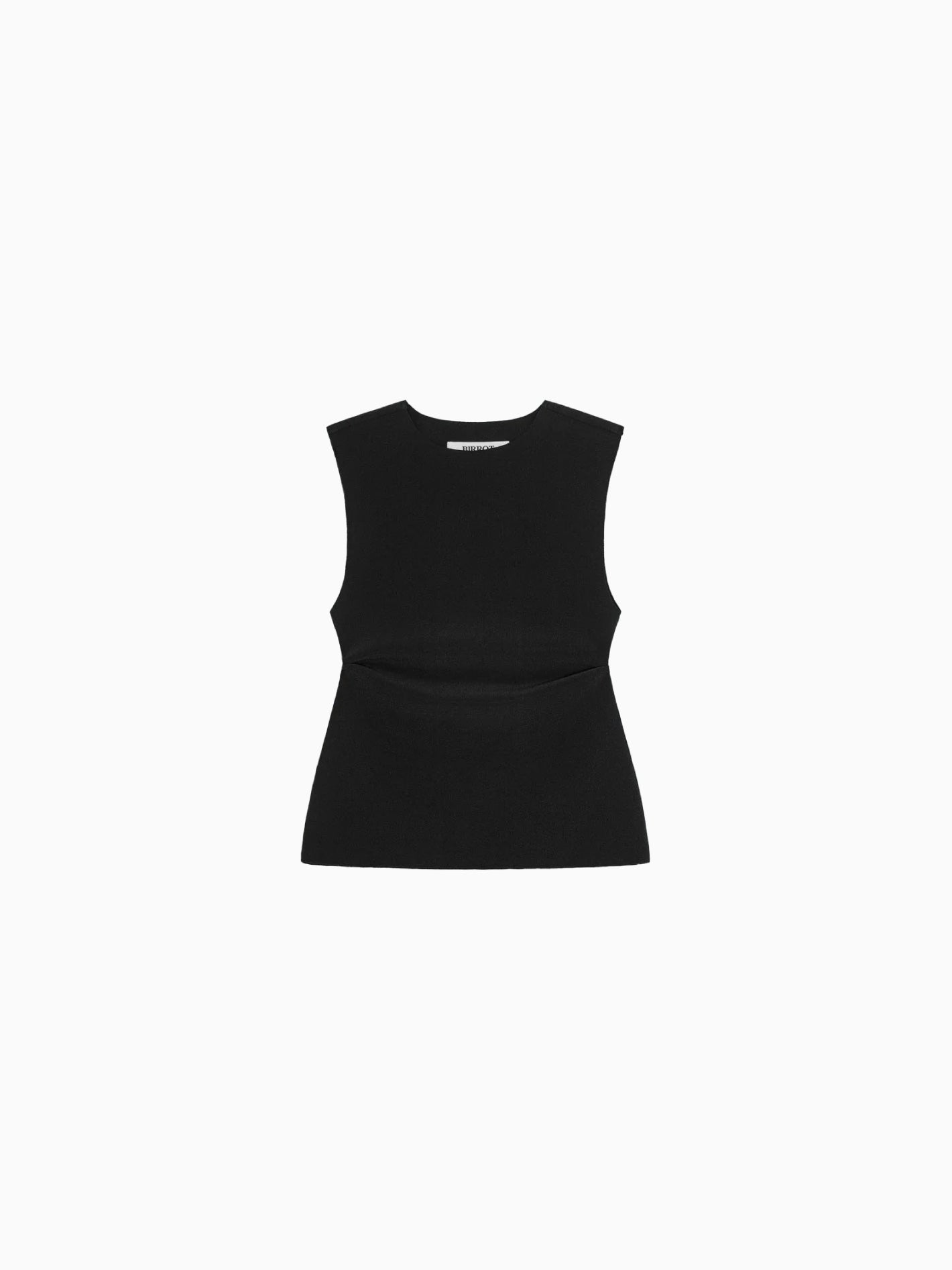 Lay 2 Drape Top Black
