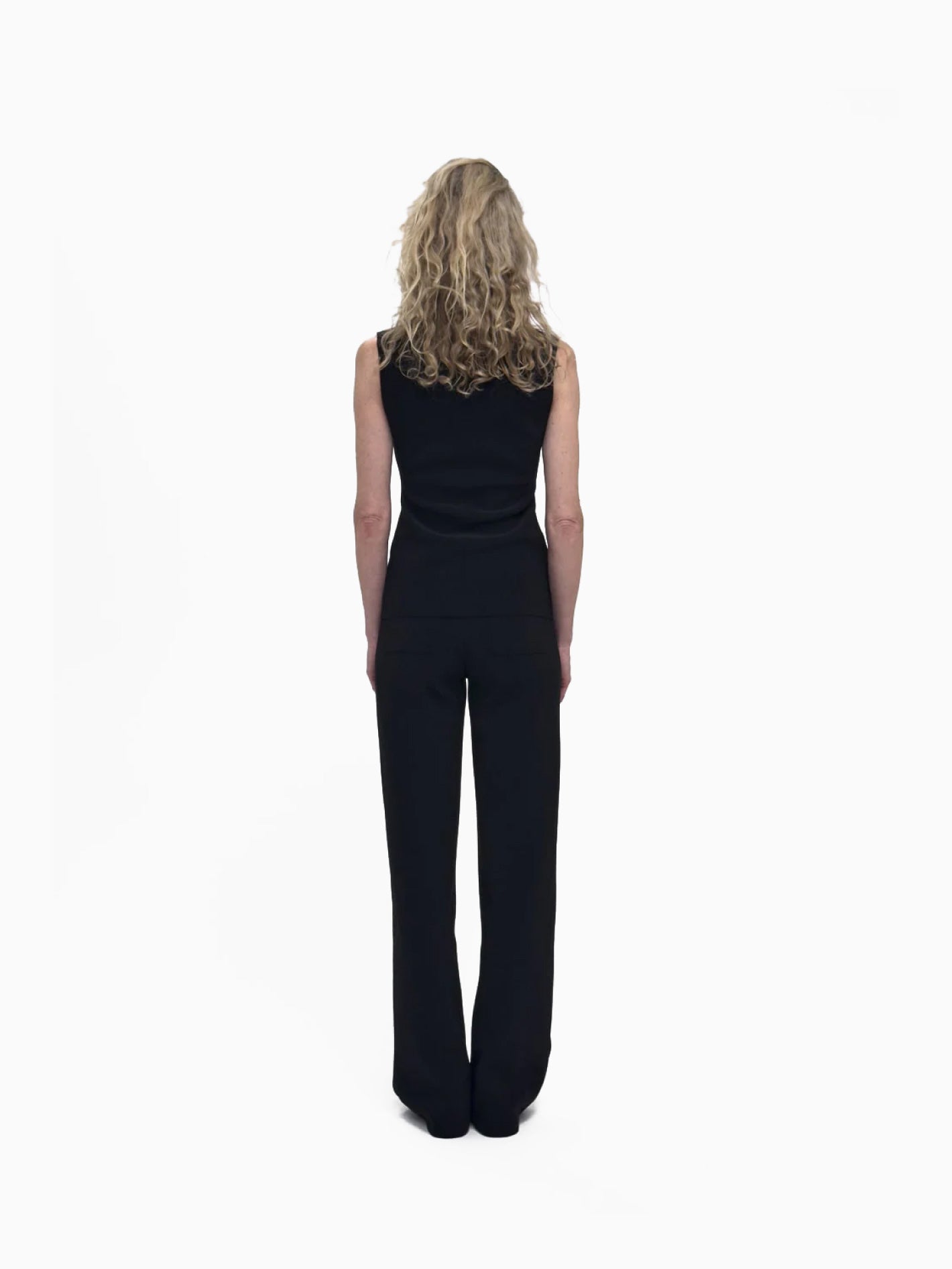 Lay 2 Drape Top Black