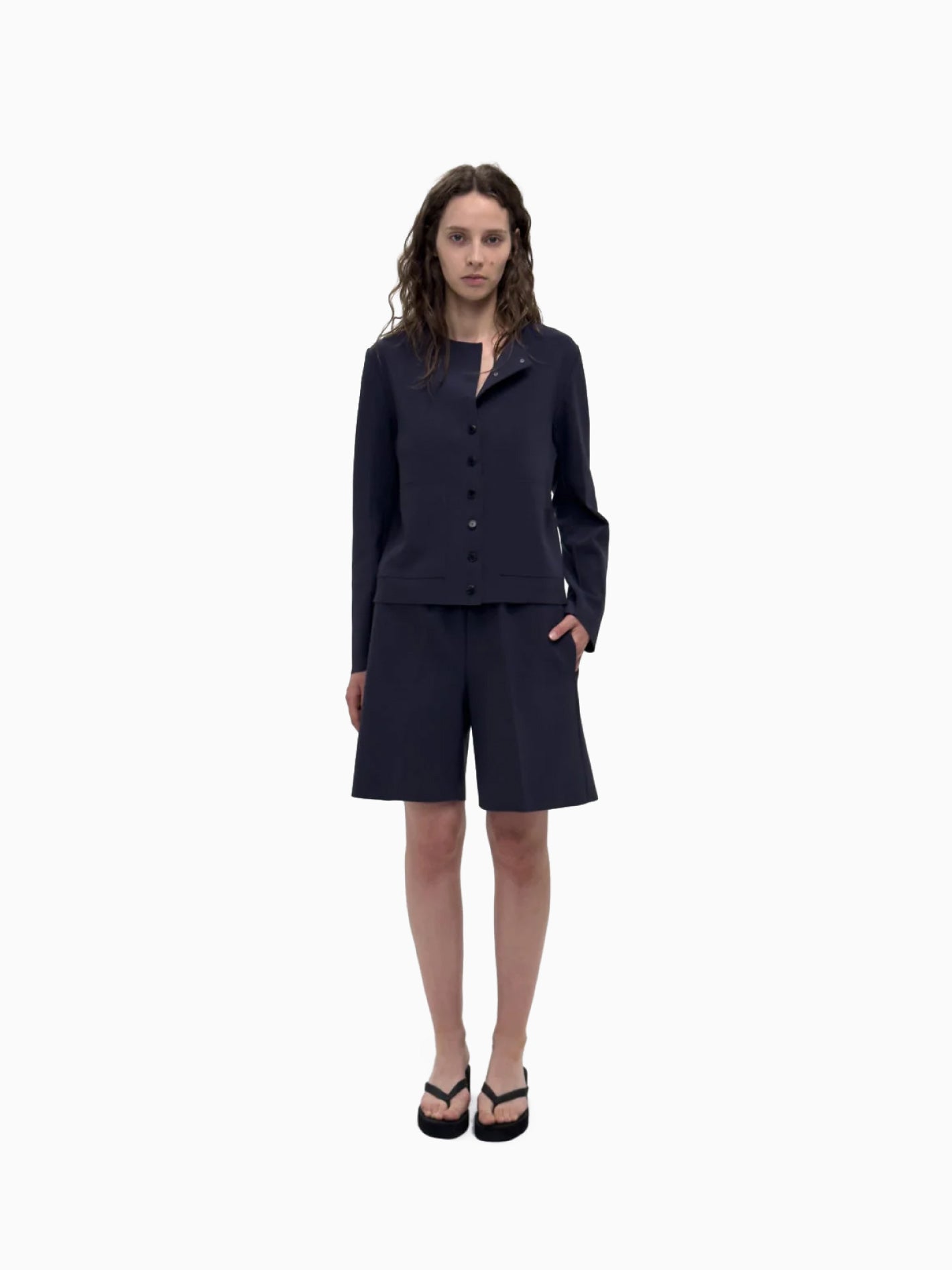 Lay 3 Drawstring Shorts Mood Indigo