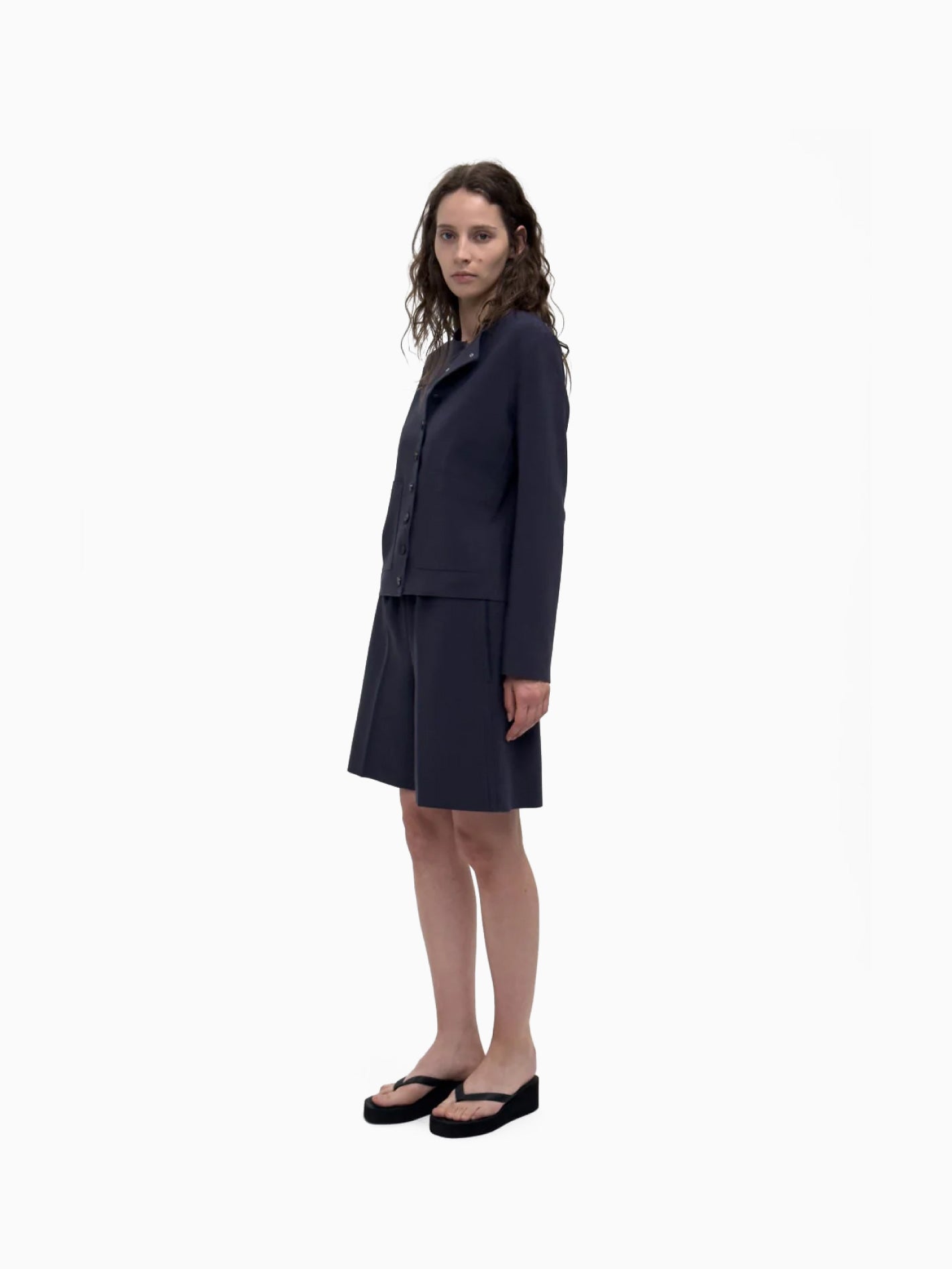 Lay 3 Drawstring Shorts Mood Indigo