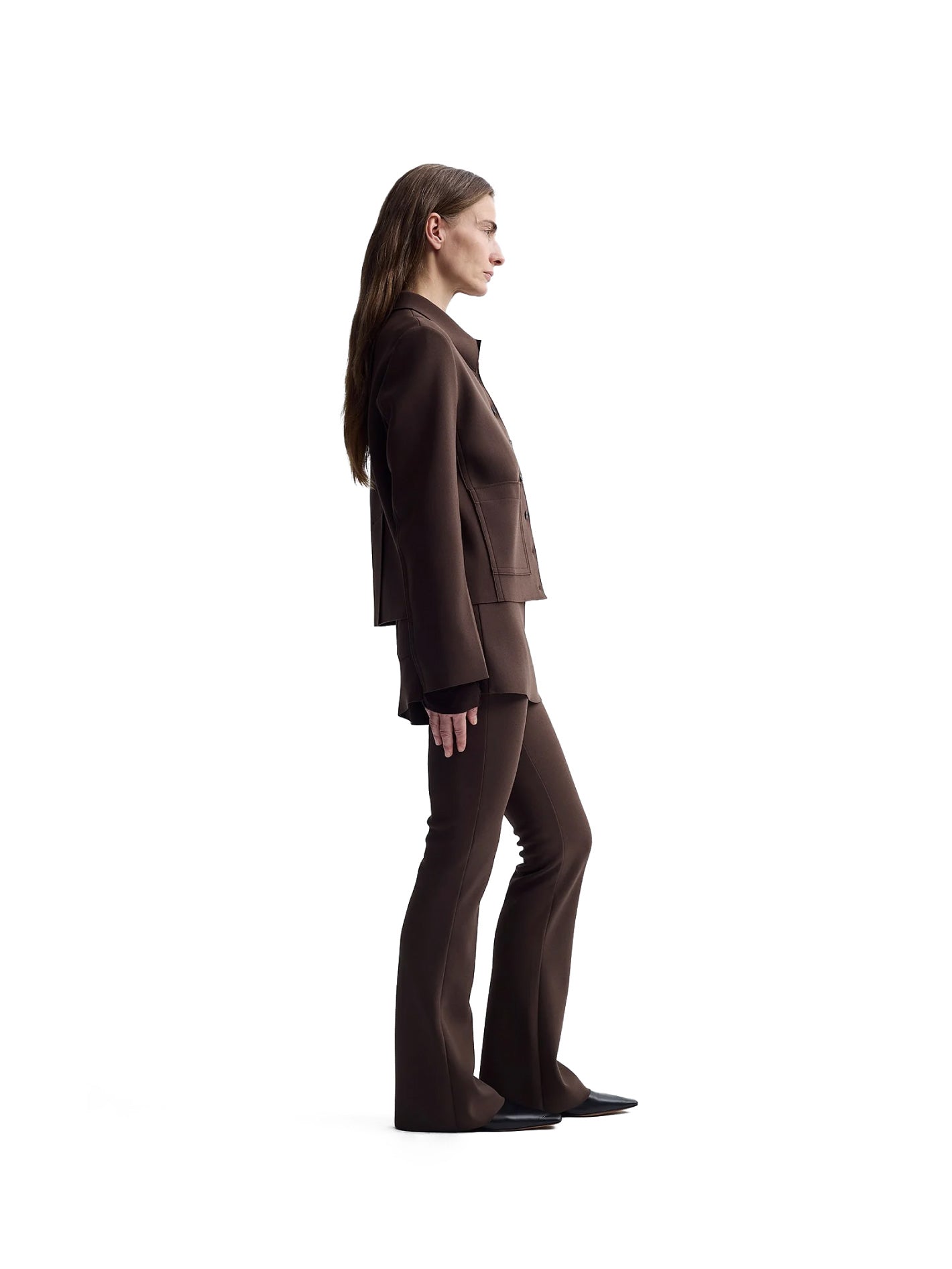 Skirt Trousers Cocoa Brown