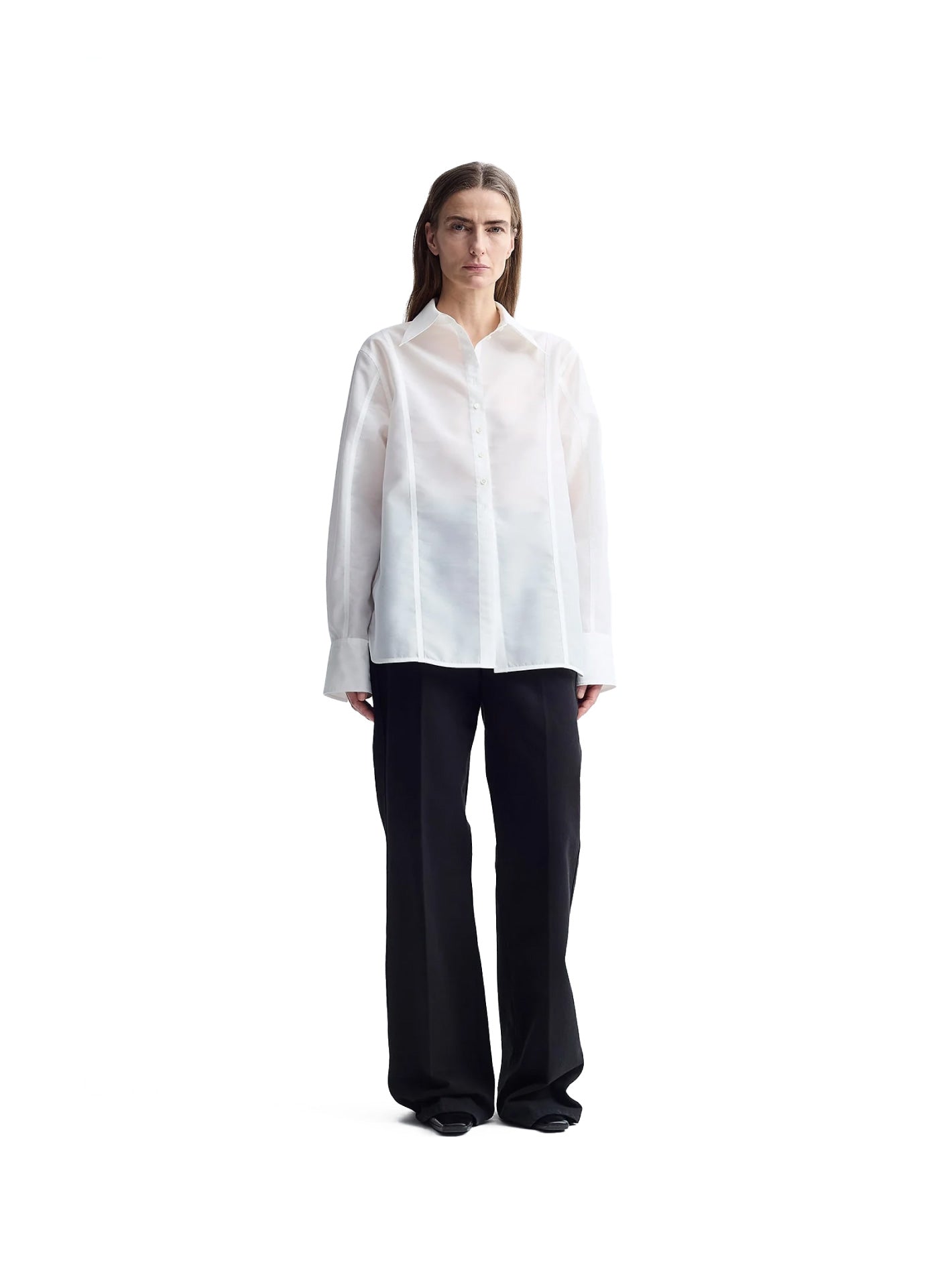 Soonji Point Collar Shirt White