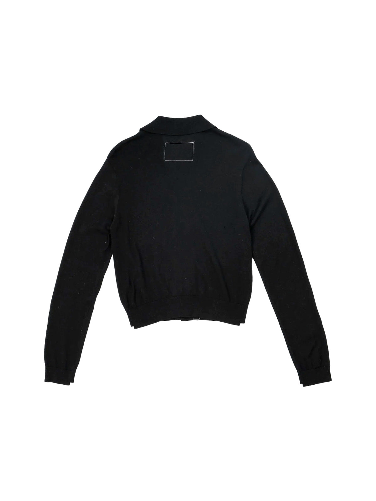 70s Cardigan Black