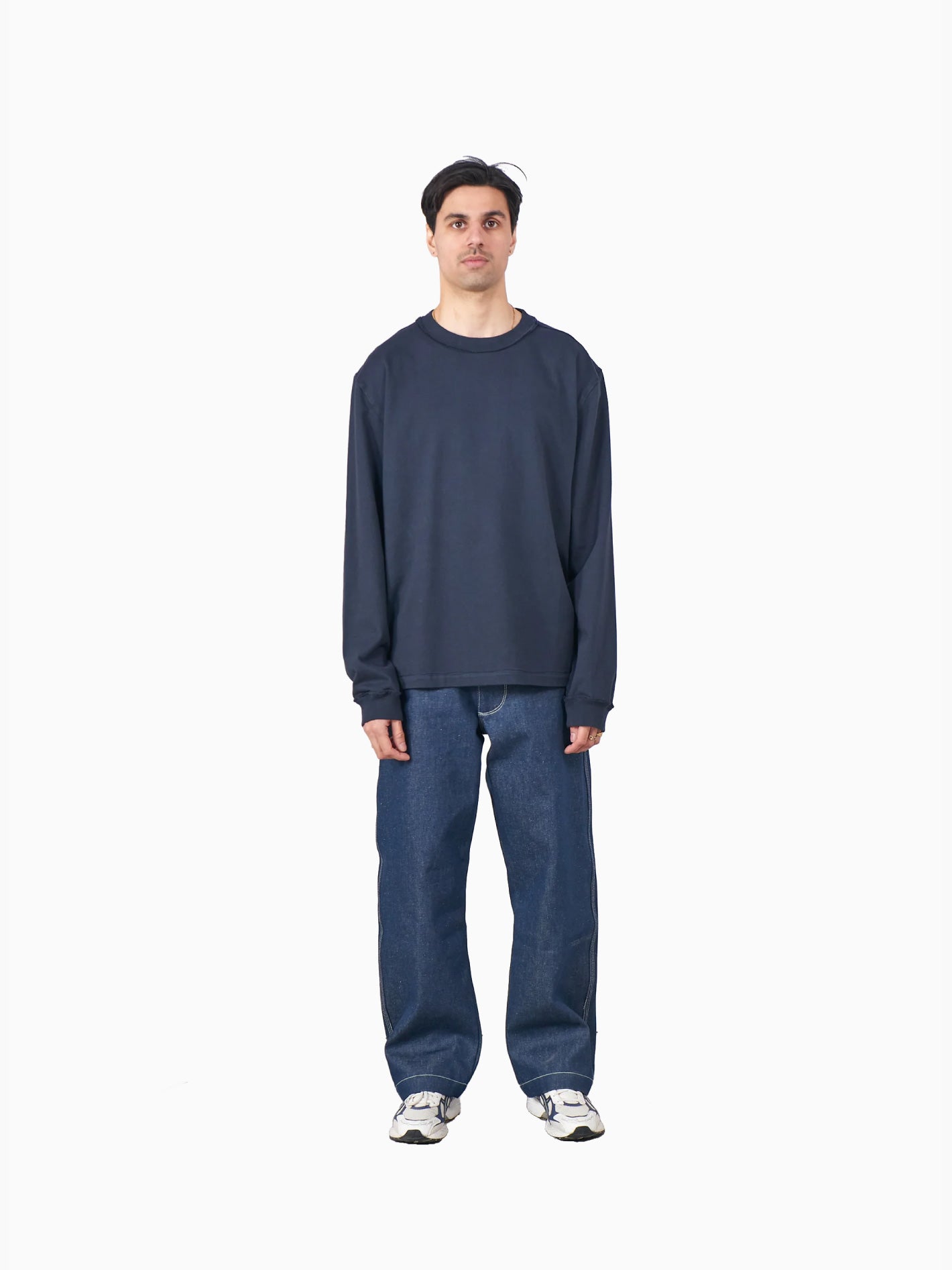 Big Tee Long Sleeve Navy
