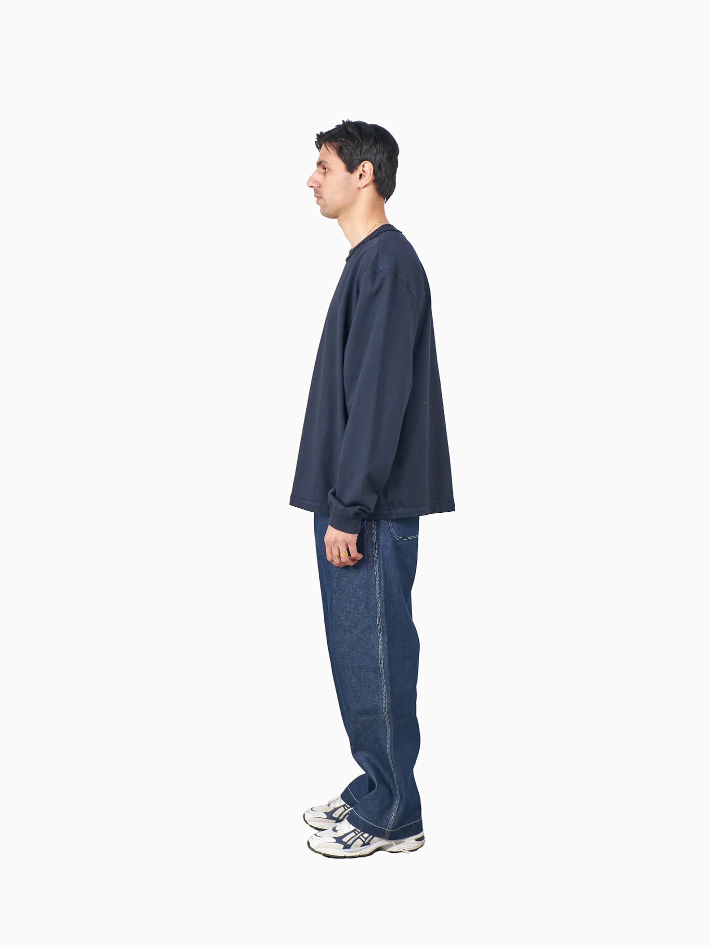 Big Tee Long Sleeve Navy