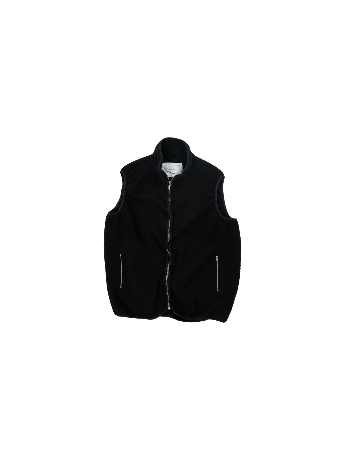 Fleece Vest Black