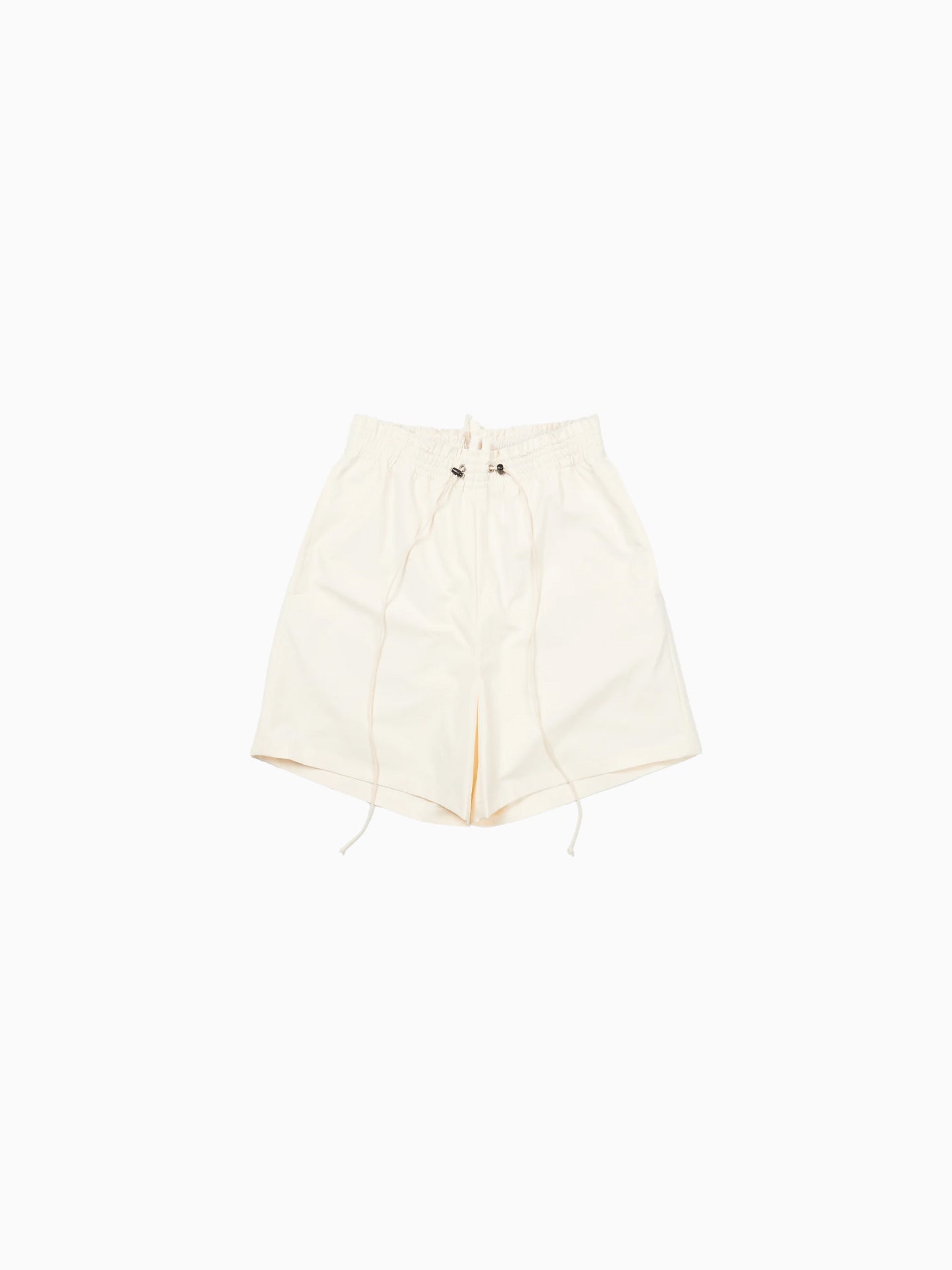 Knee Shorts Technical Nylon Light Yellow