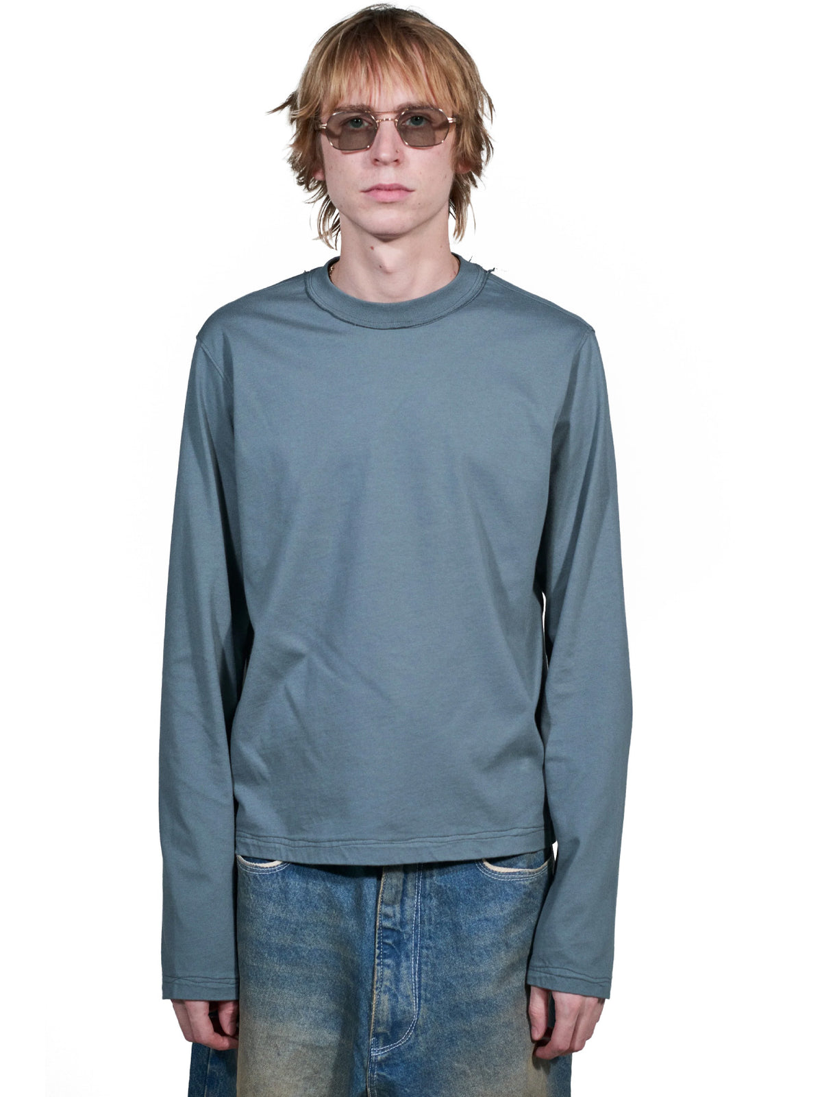 Normal Tee LS Grey