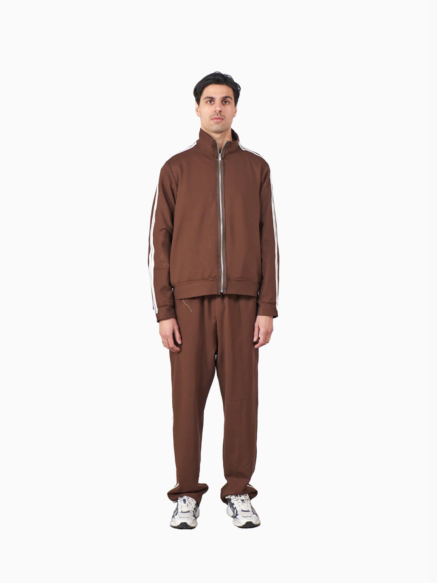 Track Jacket Technical Nylon Light Yellow - Bassal Store