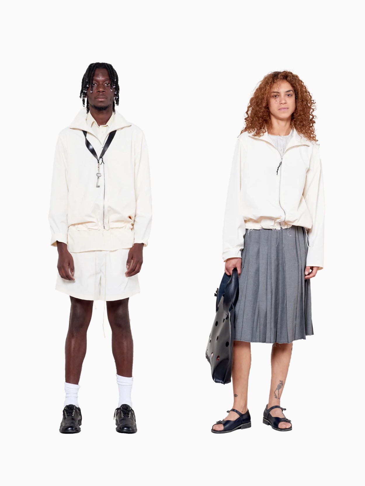 Track Jacket Technical Nylon Light Yellow