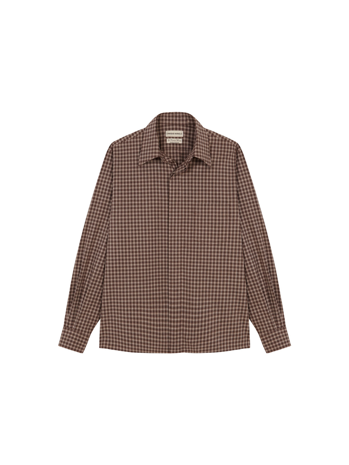 Brown/Camel Checks Campo Shirt