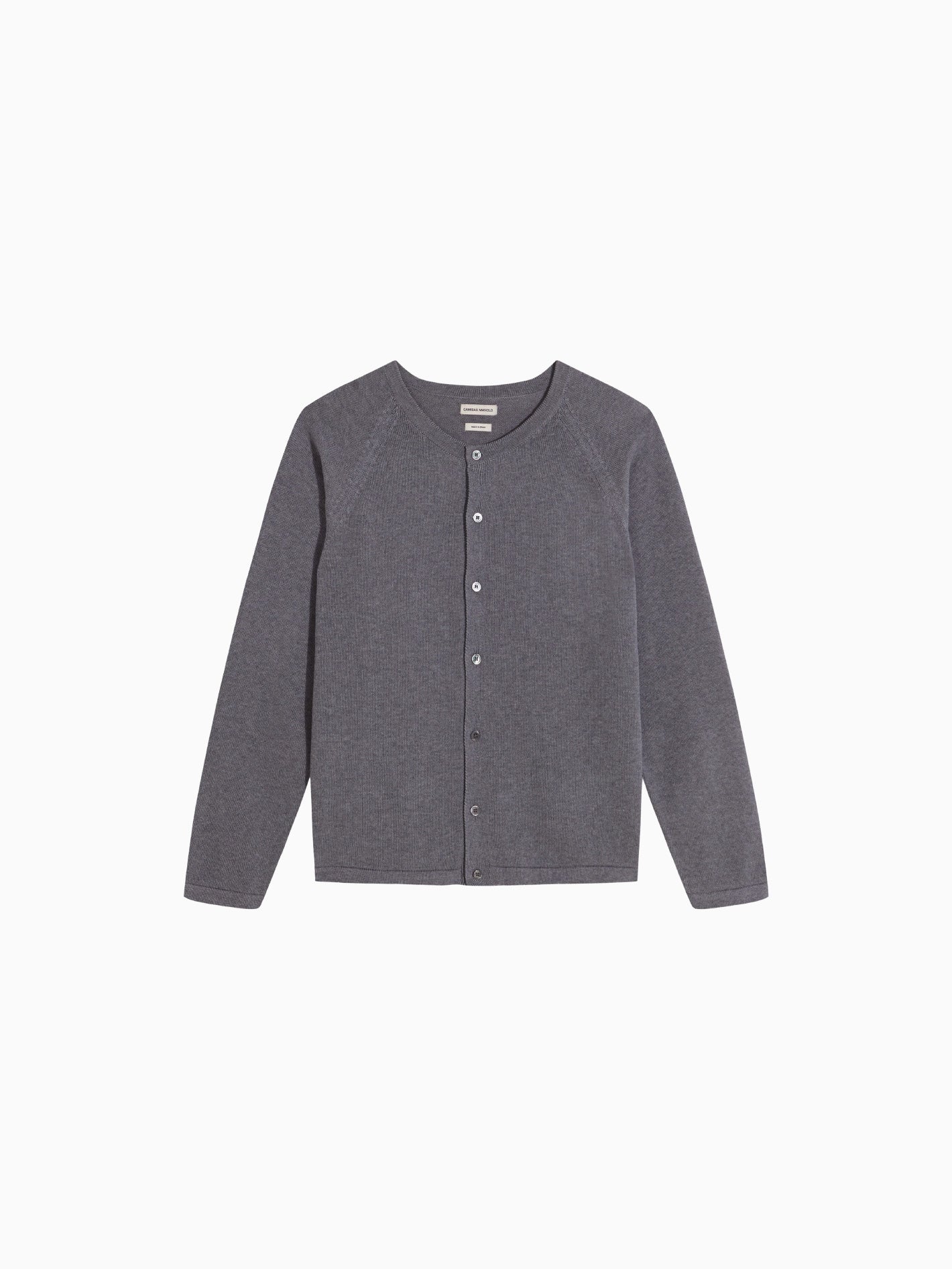 Grey Knitted Cardigan