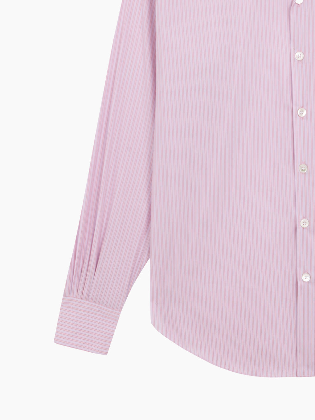 Pink Pink Stripes Normal Shirt