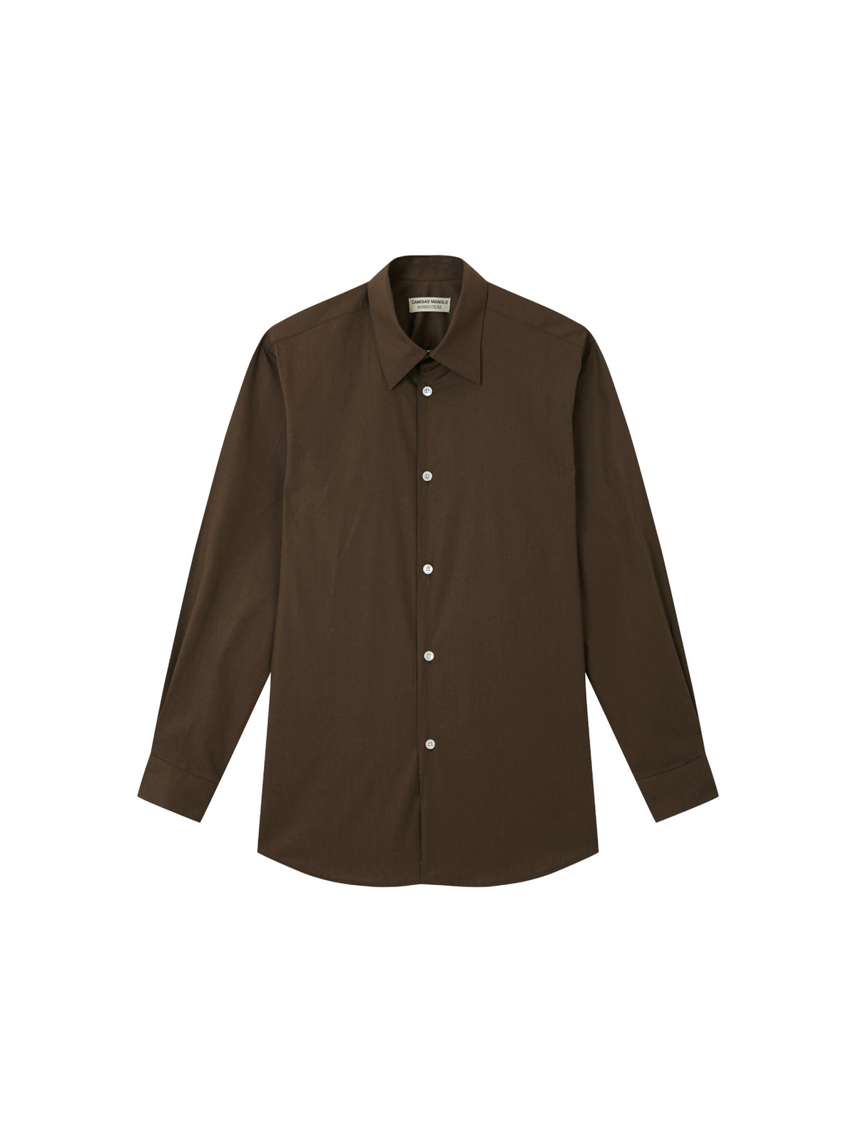 Brown Tie Shirt