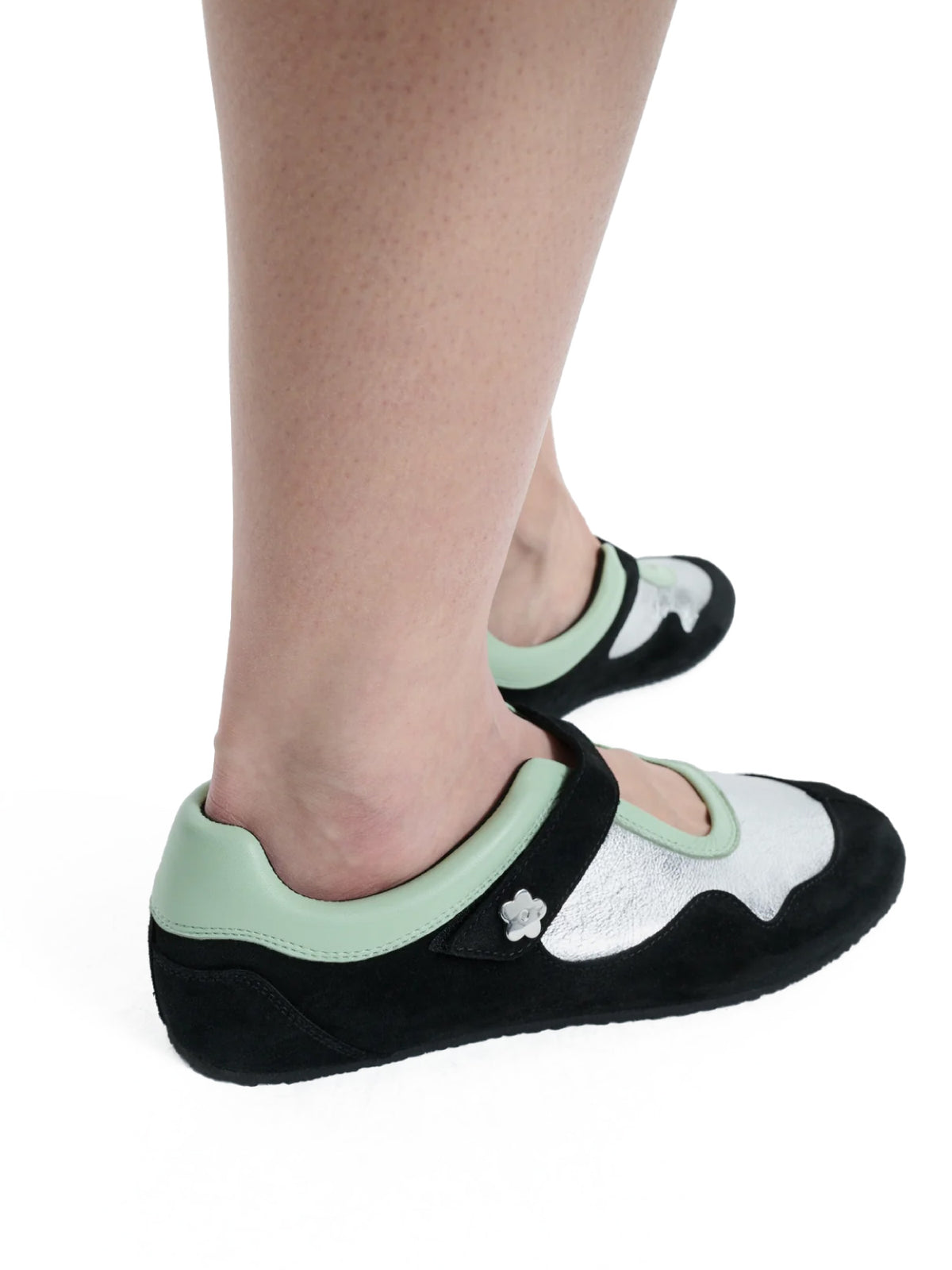 Cosmo Sneakers Black/Silver/Mint