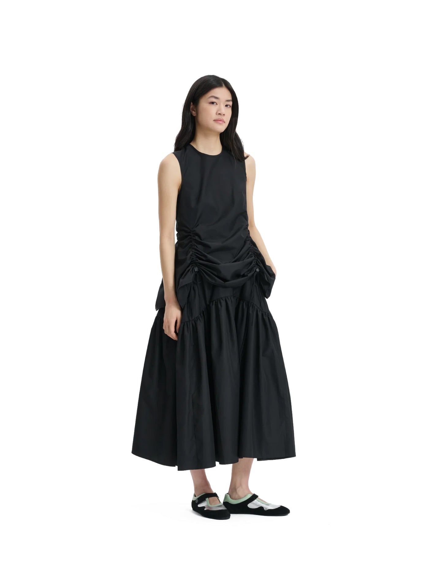 Unika Top Recycled Faille Black